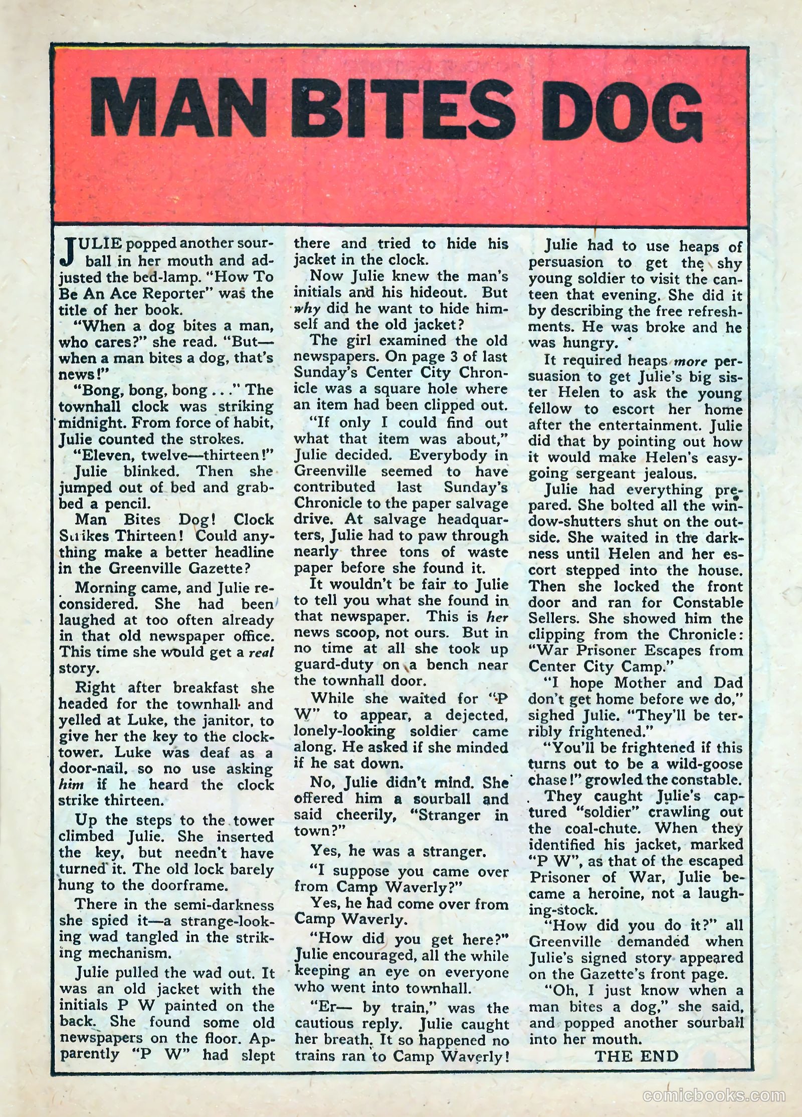 Blue Bolt #102 — page 18 of 36
