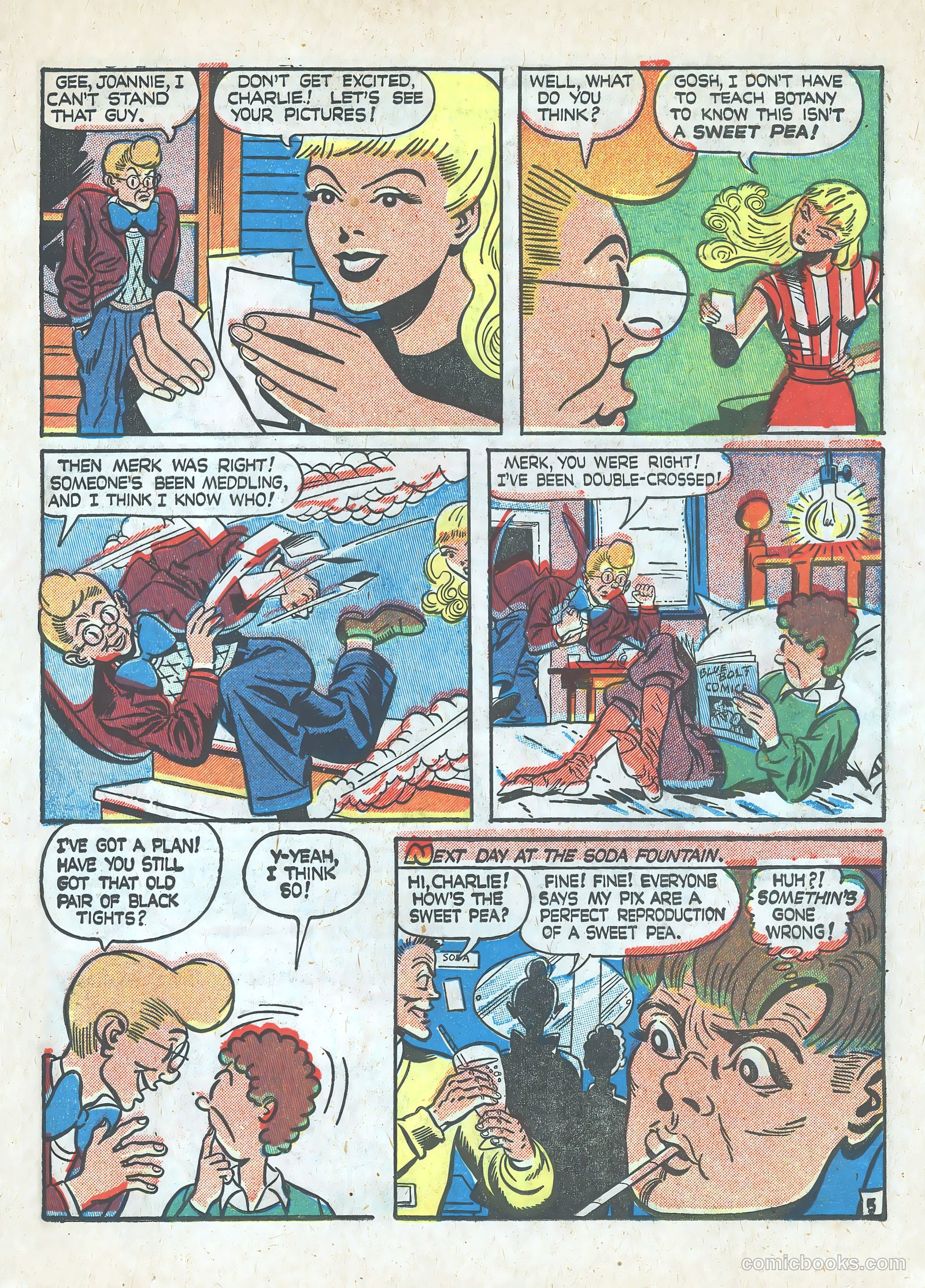 Blue Bolt #102 — page 23 of 36