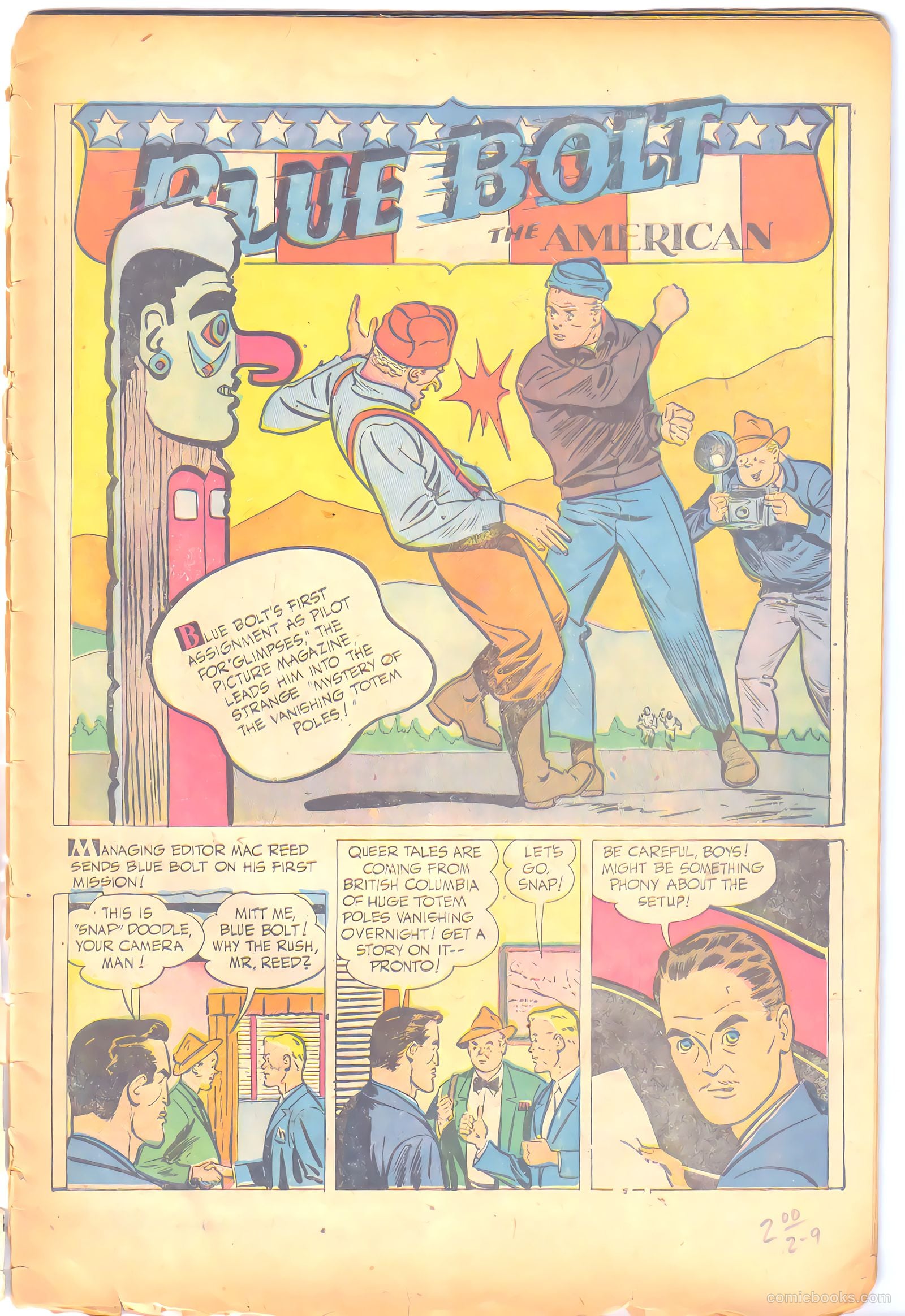 Blue Bolt #103 — page 3 of 36