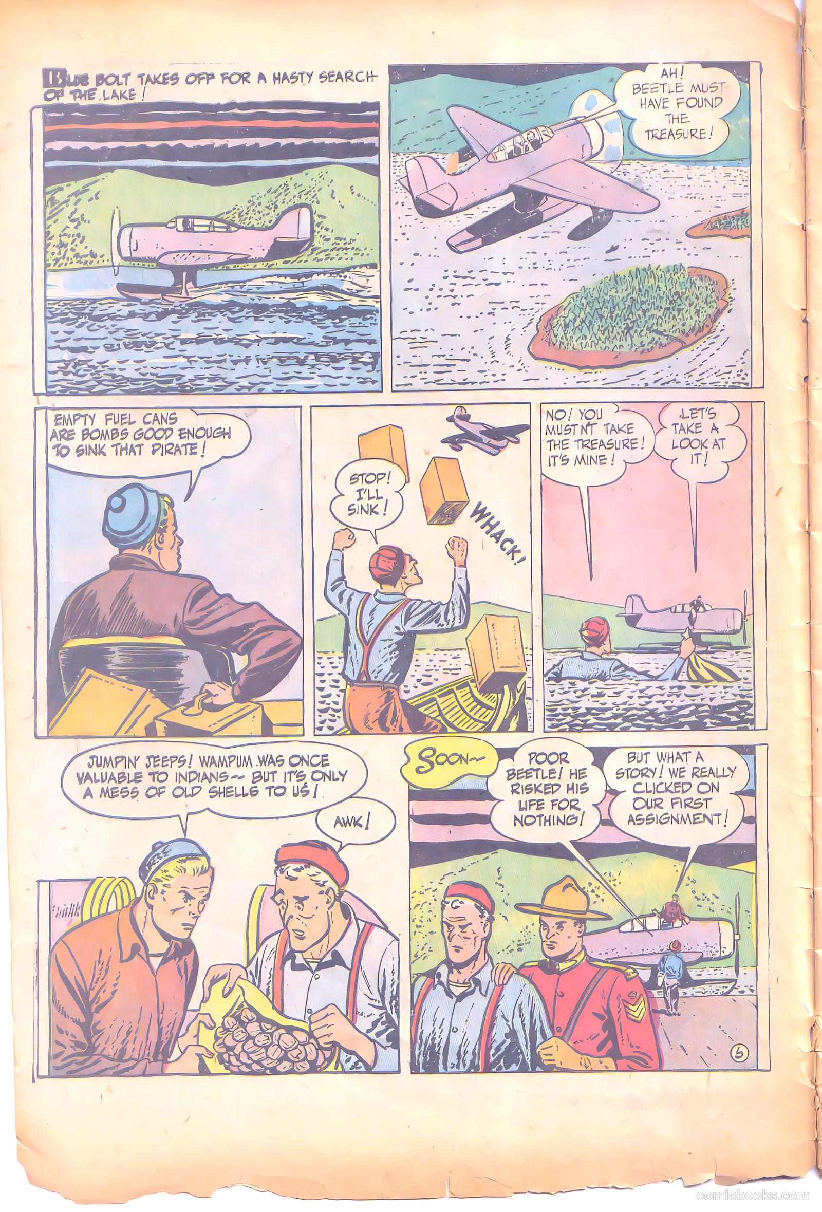 Blue Bolt #103 — page 8 of 36