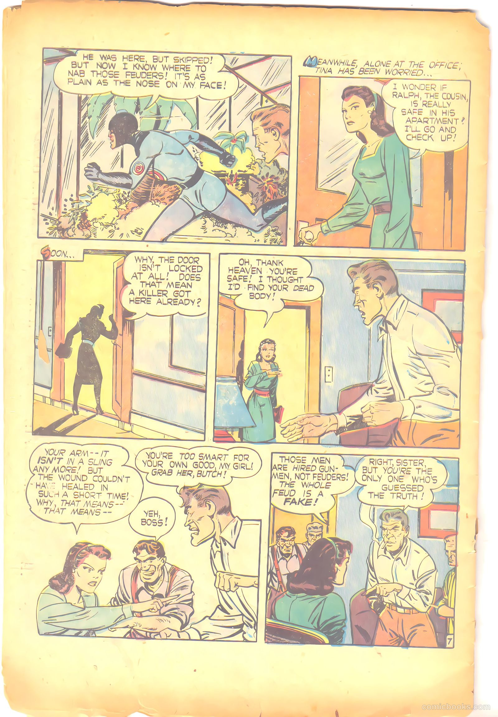 Blue Bolt #103 — page 32 of 36