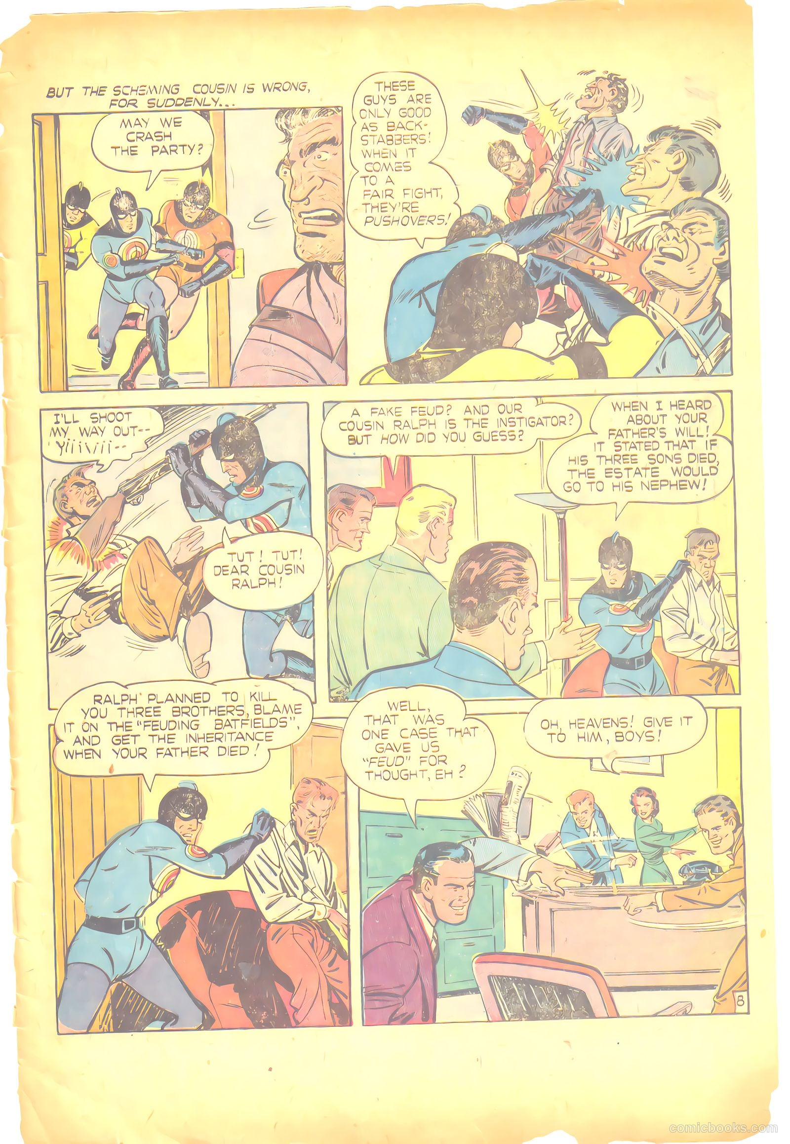 Blue Bolt #103 — page 33 of 36