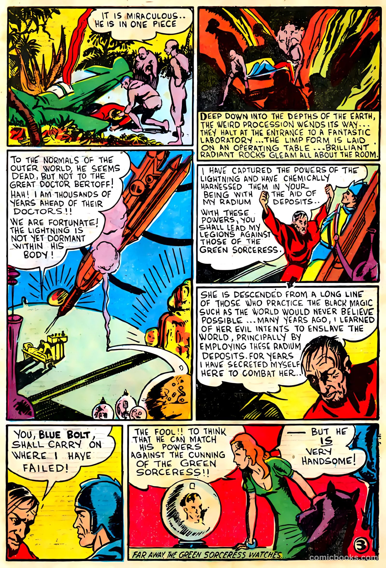 Blue Bolt #105 — page 3 of 8