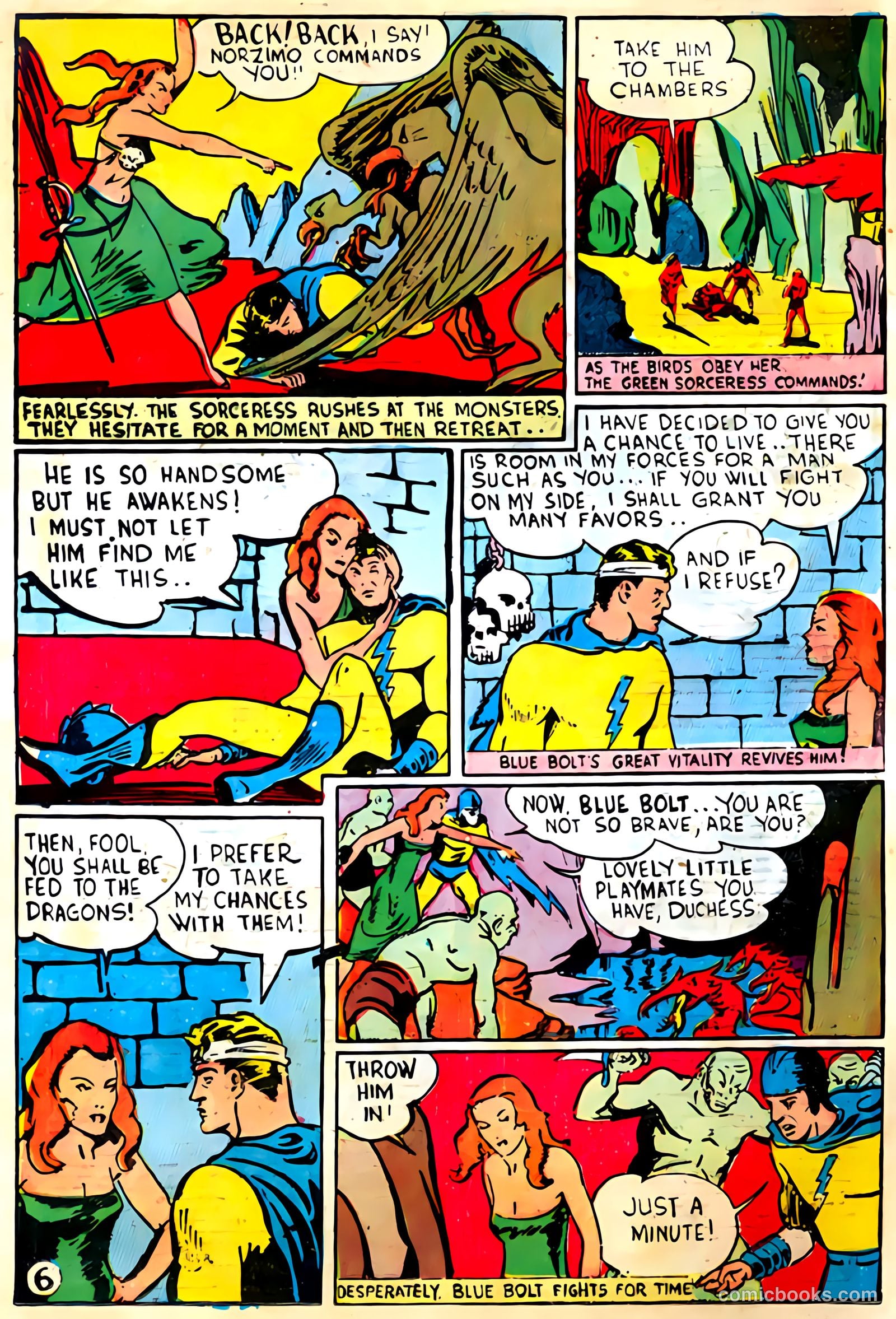 Blue Bolt #105 — page 6 of 8