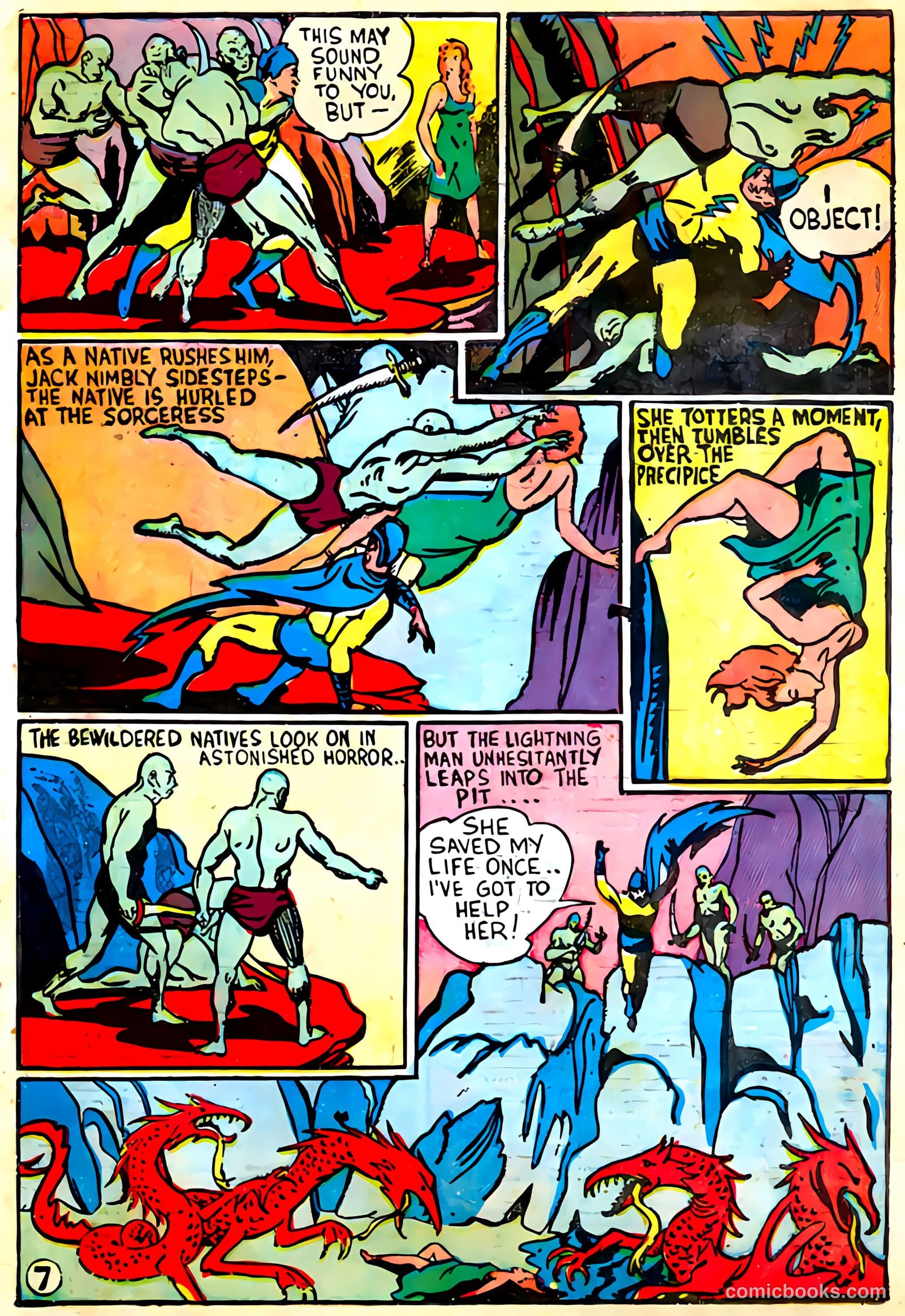 Blue Bolt #105 — page 7 of 8