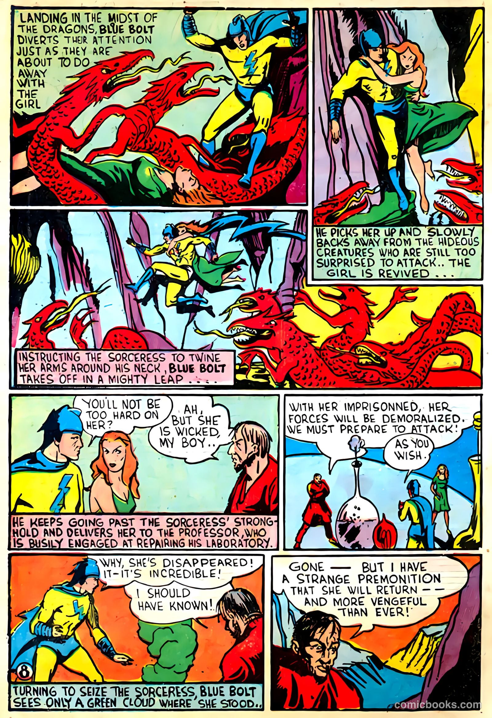 Blue Bolt #105 — page 8 of 8
