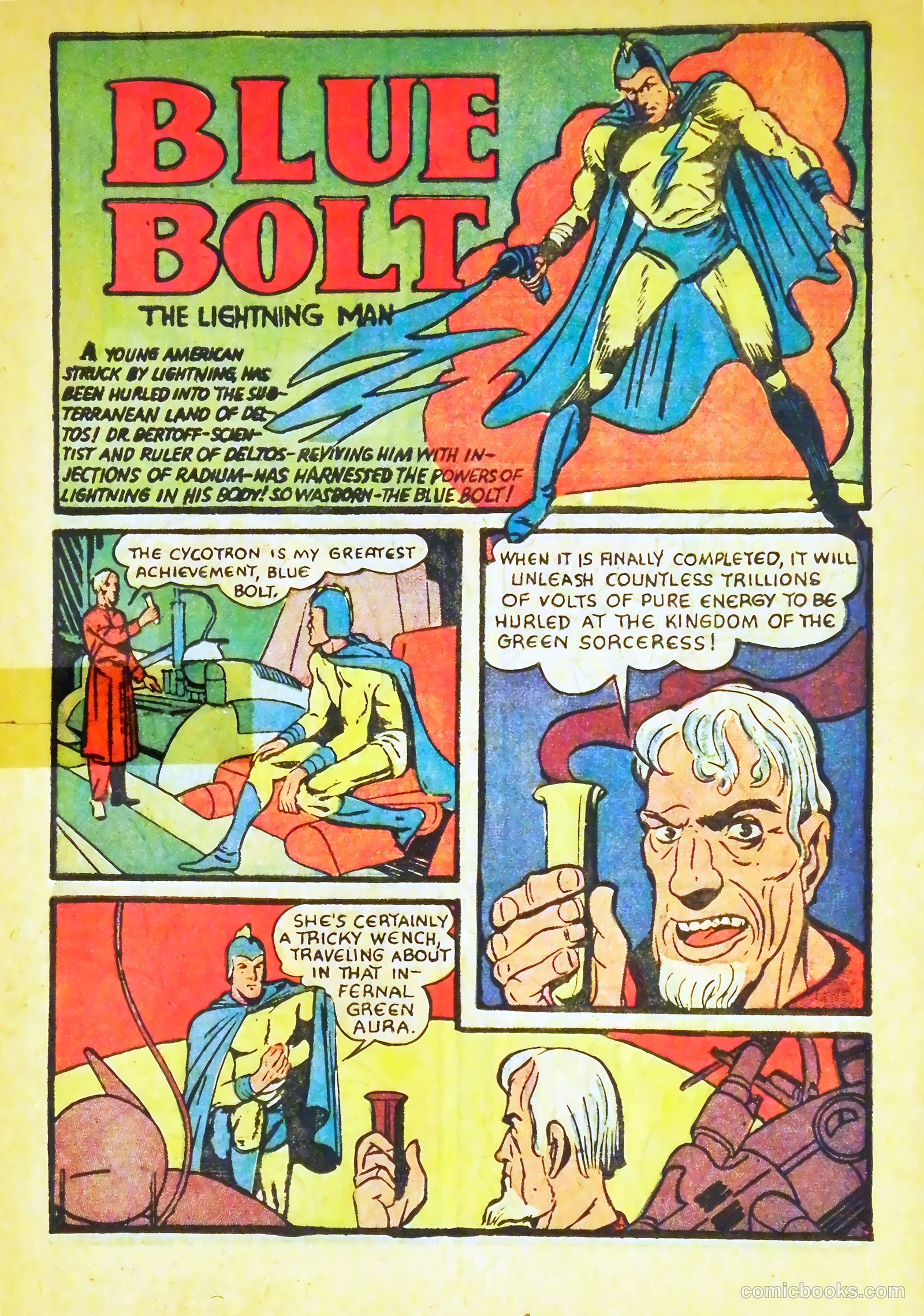 Blue Bolt #106 — page 3 of 36