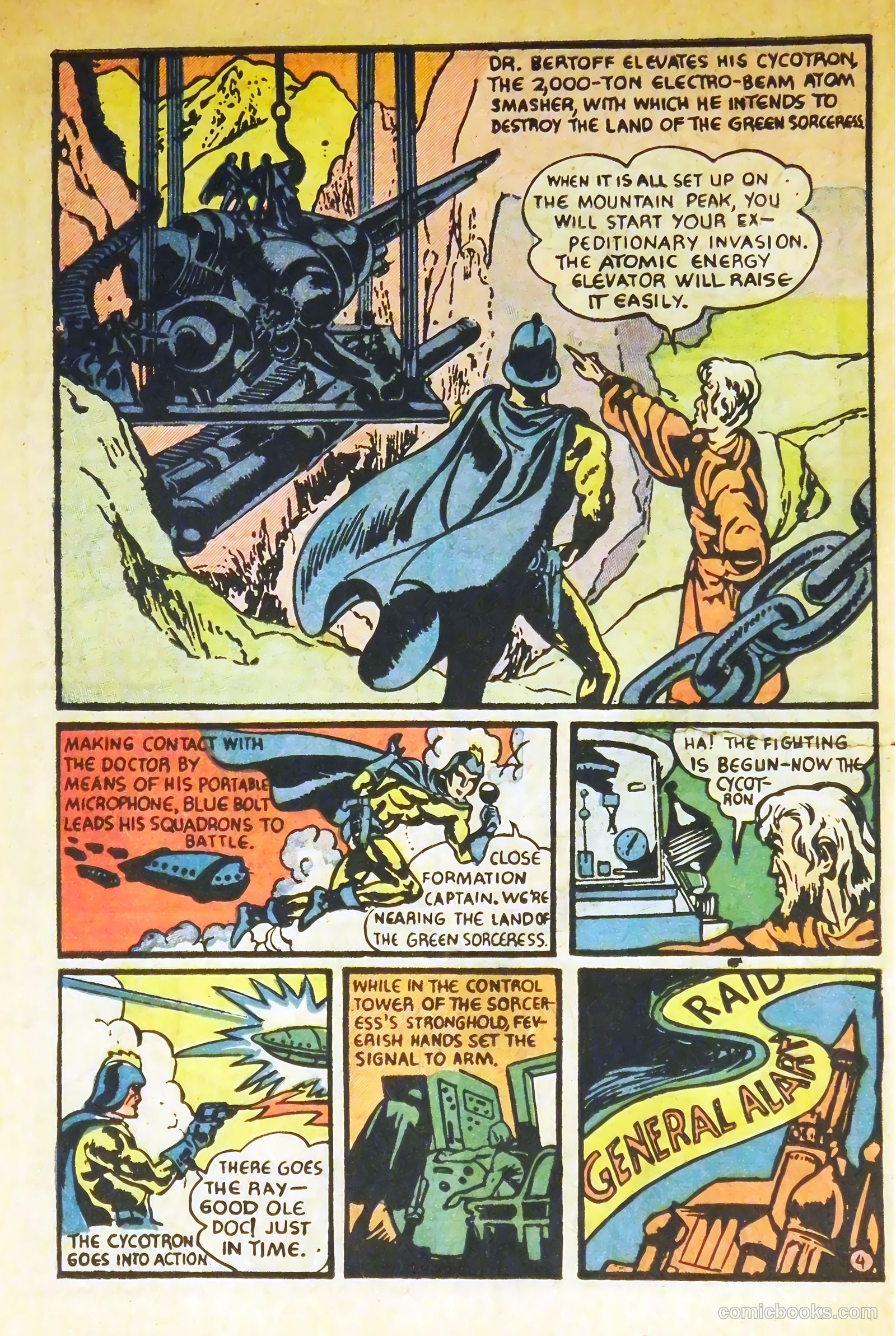 Blue Bolt #106 — page 6 of 36