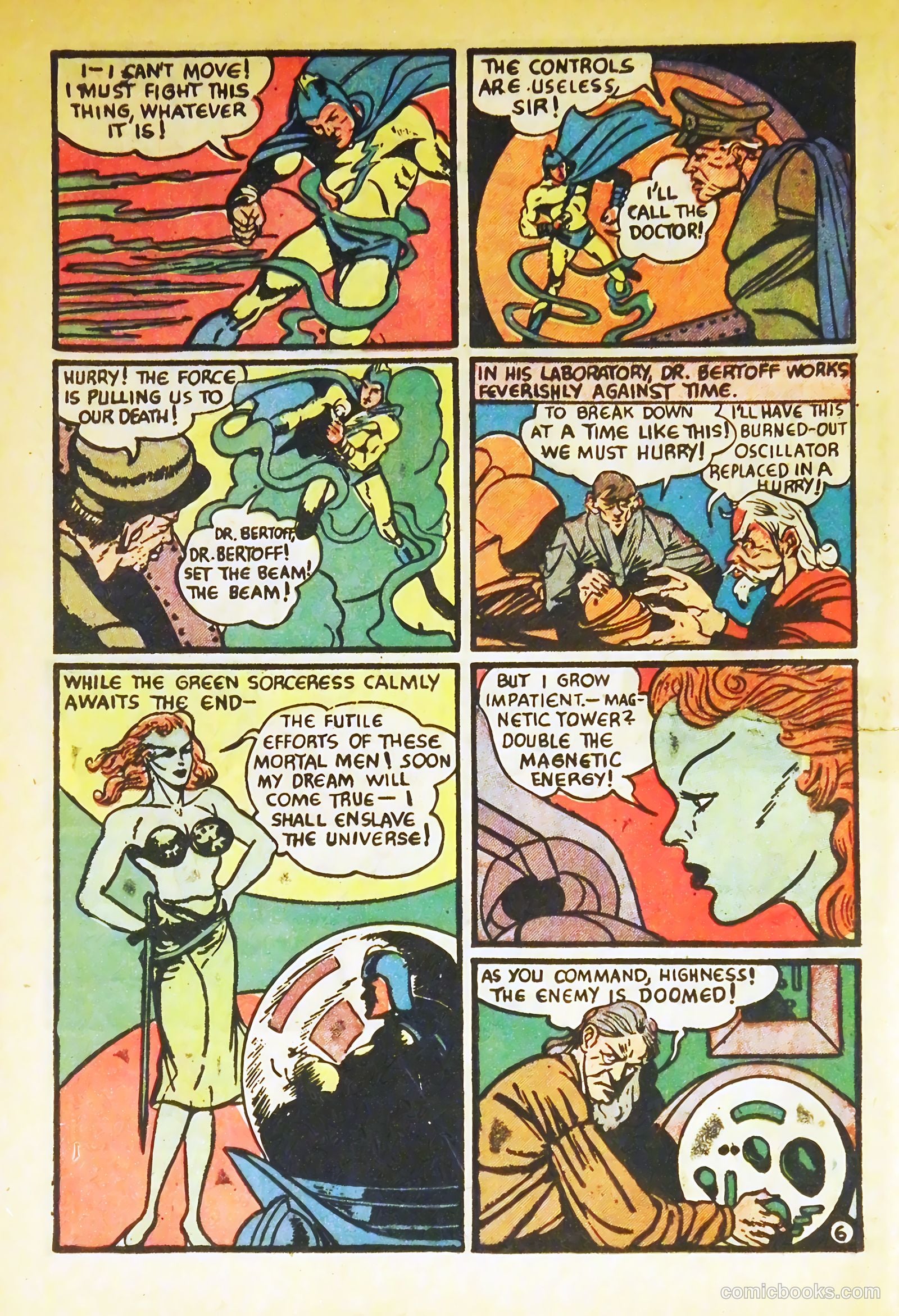 Blue Bolt #106 — page 8 of 36