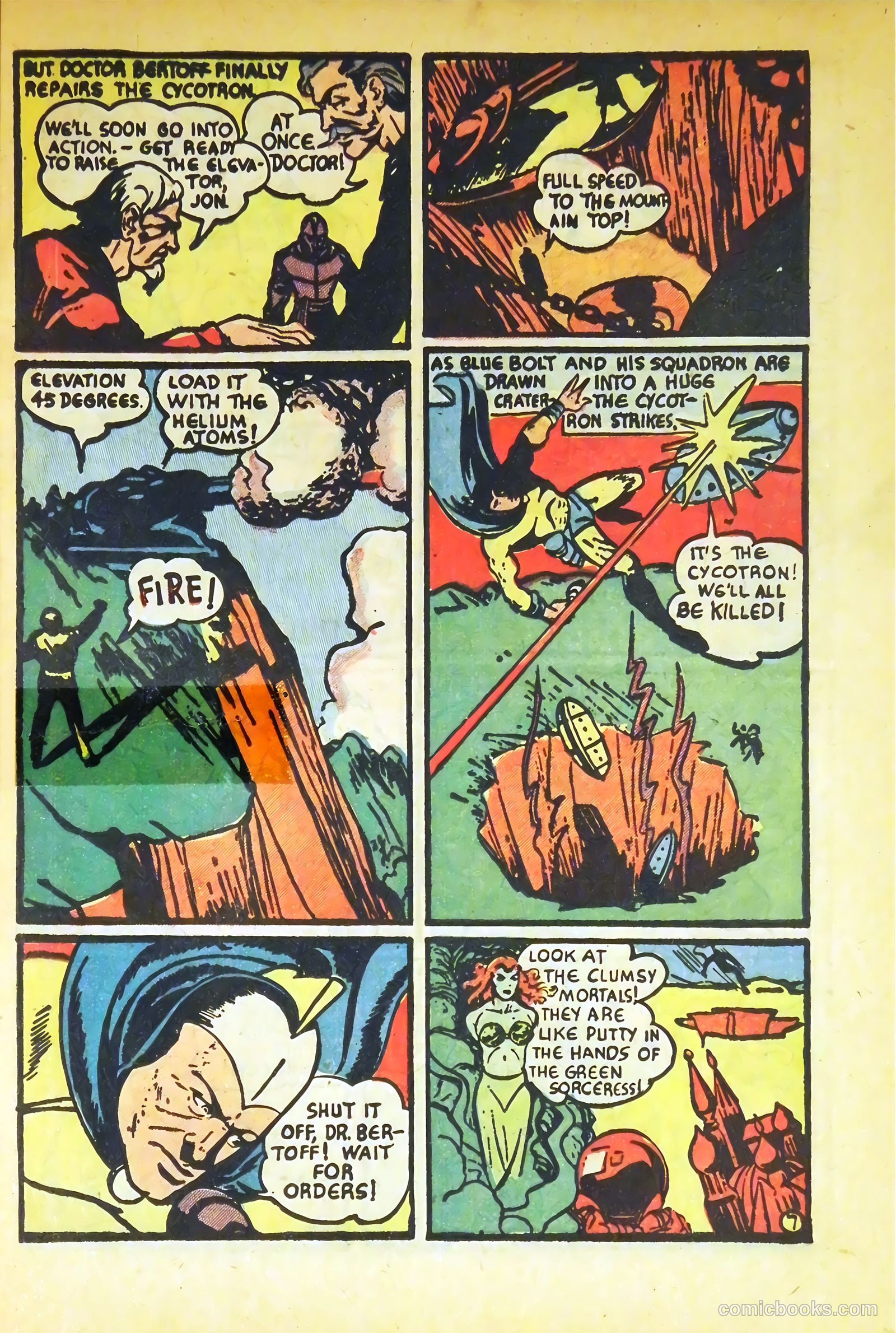 Blue Bolt #106 — page 9 of 36