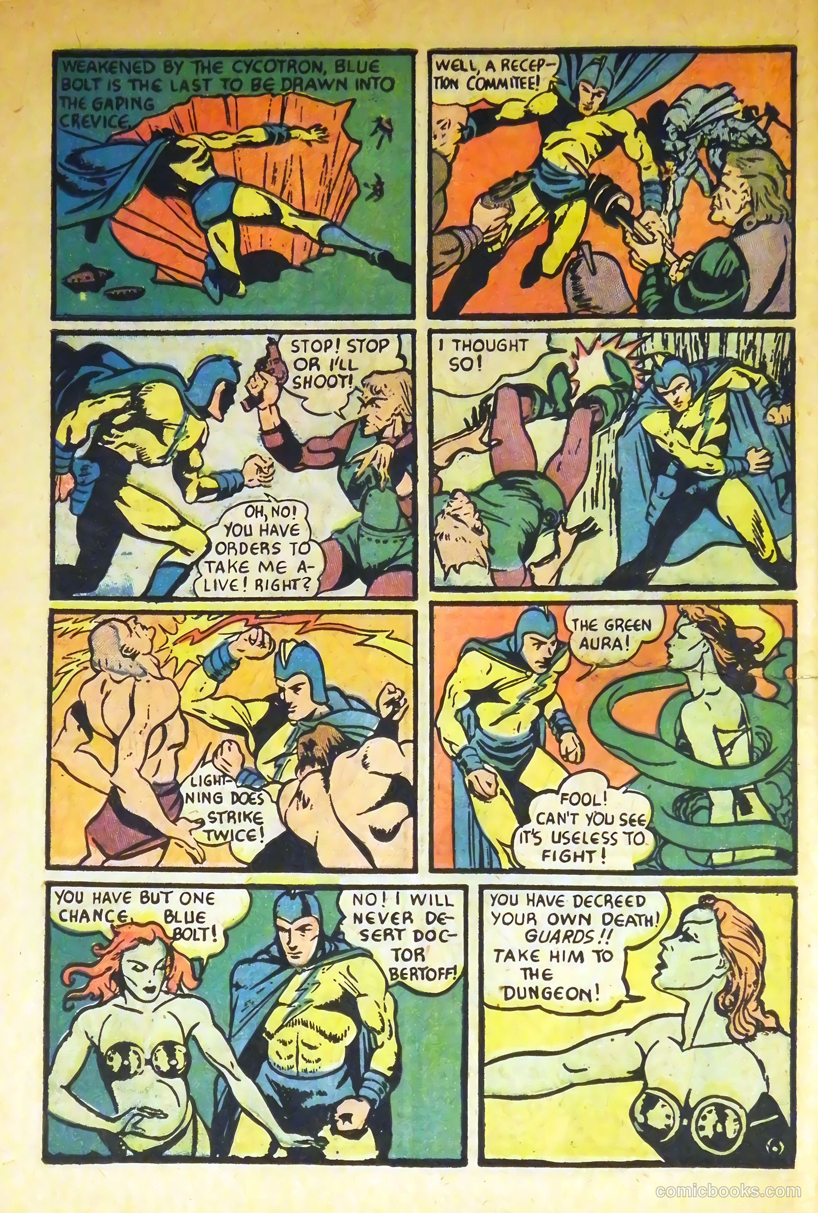 Blue Bolt #106 — page 10 of 36