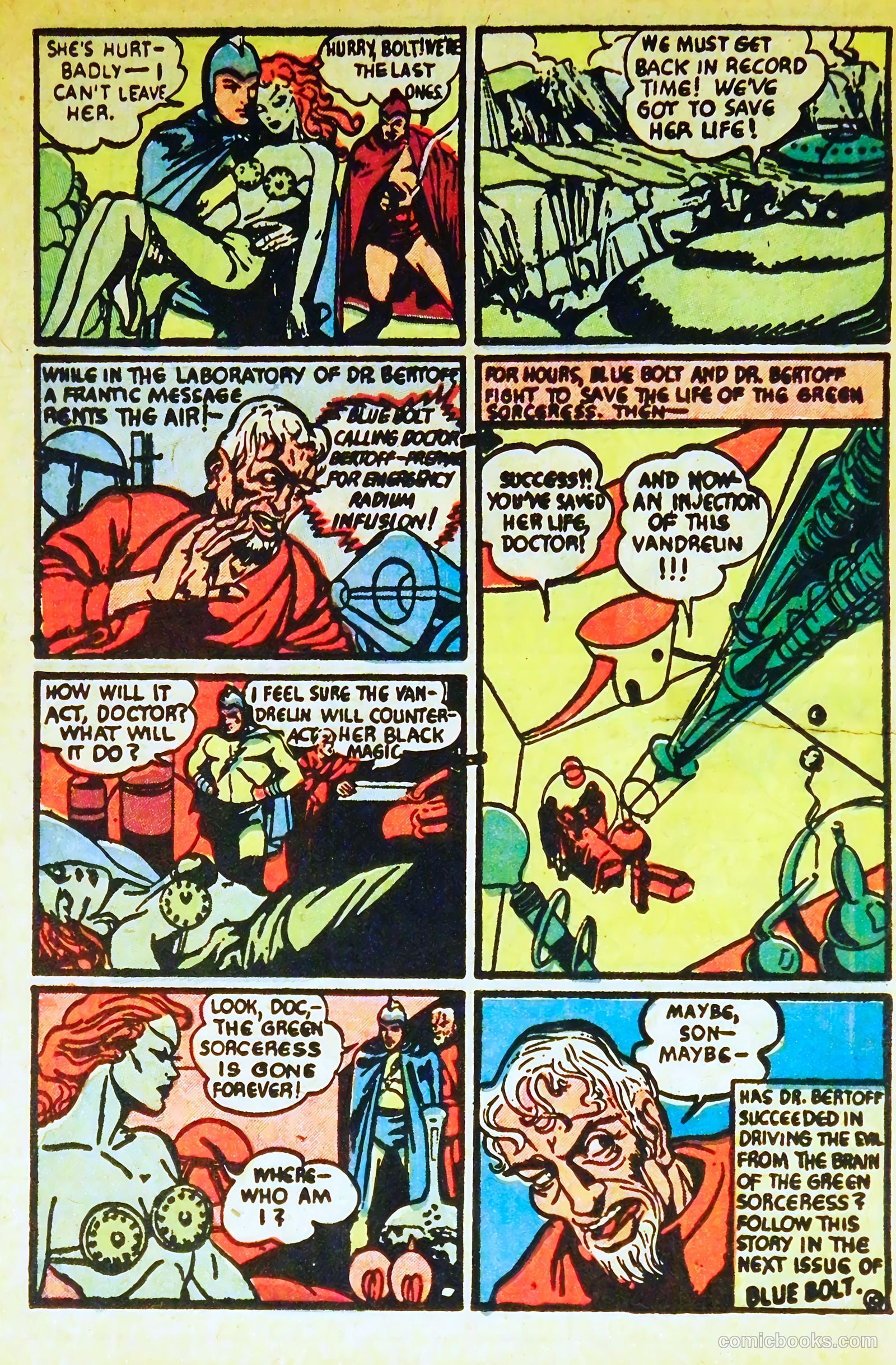 Blue Bolt #106 — page 12 of 36