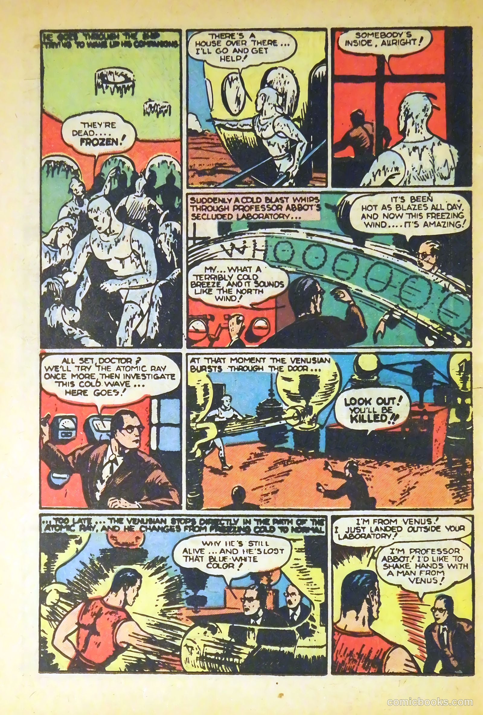 Blue Bolt #106 — page 16 of 36
