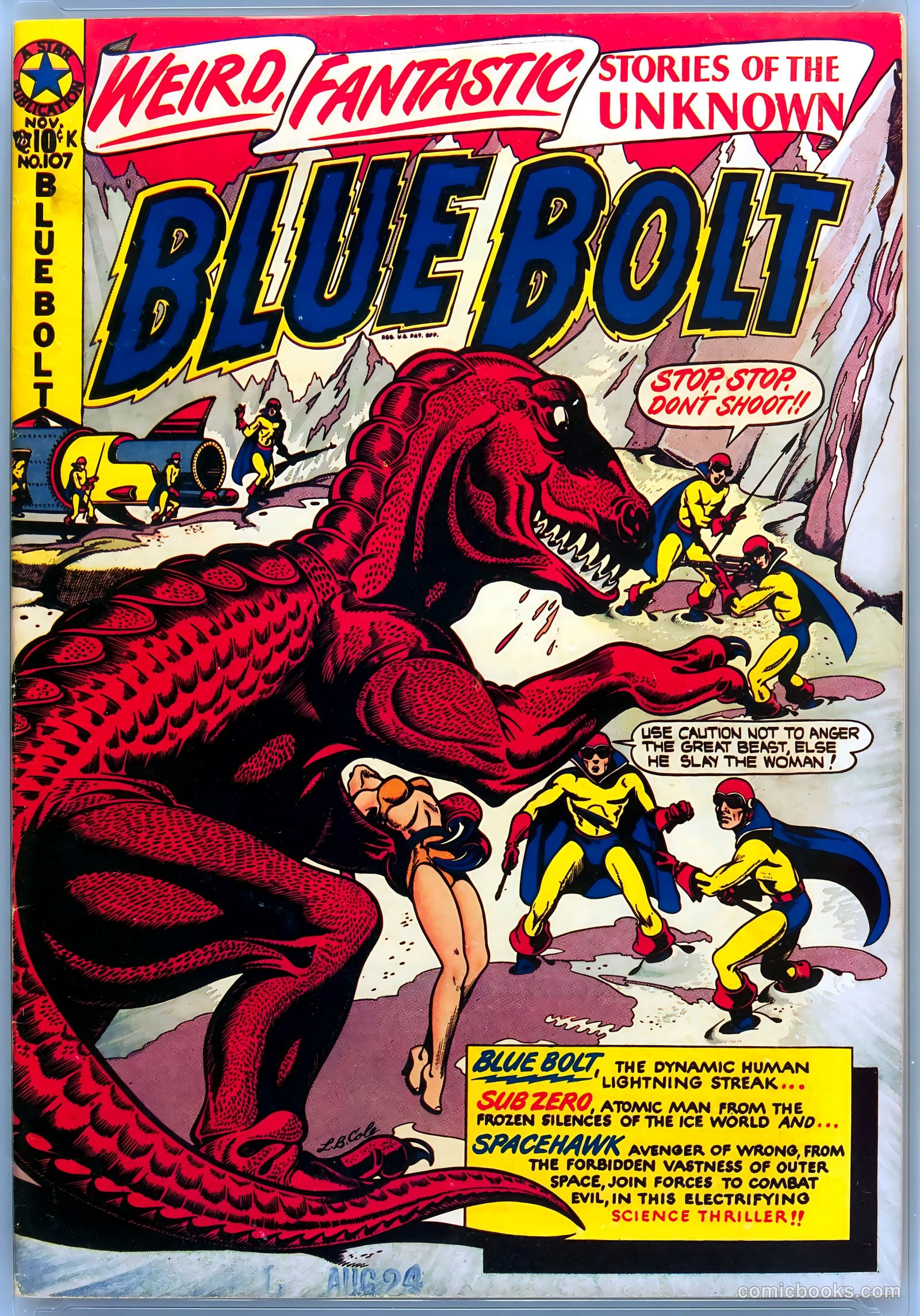 Blue Bolt #107 — page 1 of 40