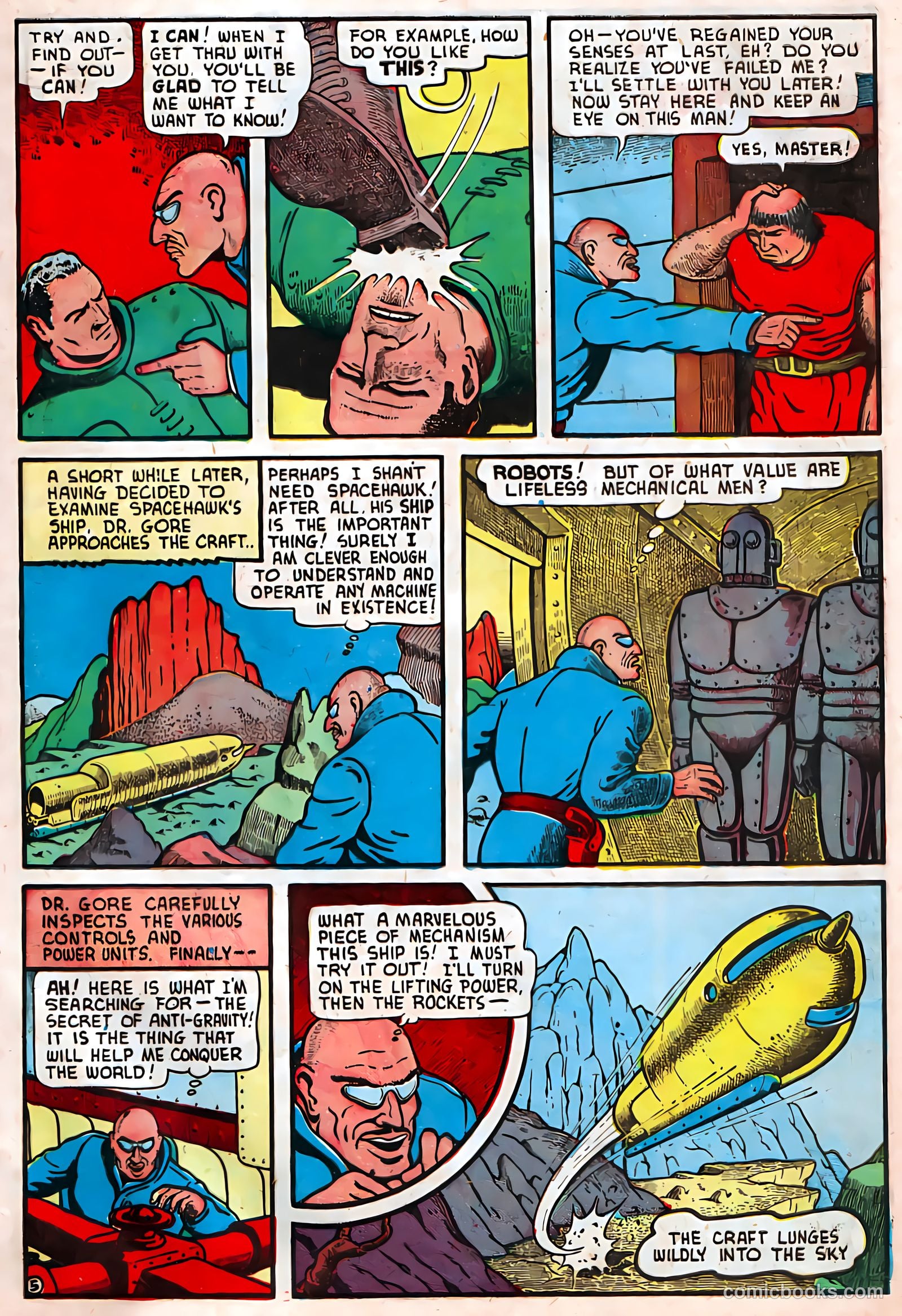 Blue Bolt #107 — page 8 of 40