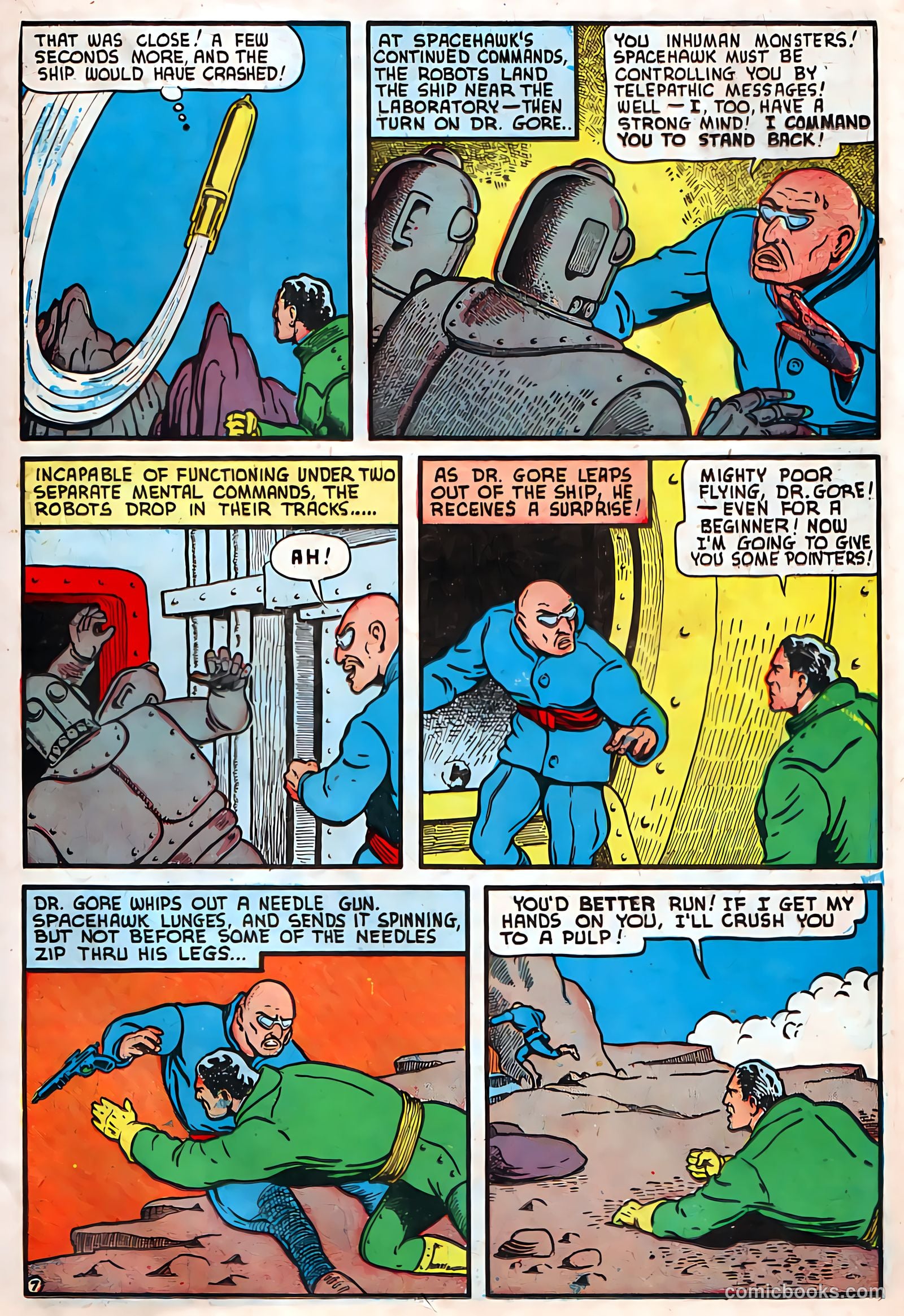 Blue Bolt #107 — page 10 of 40