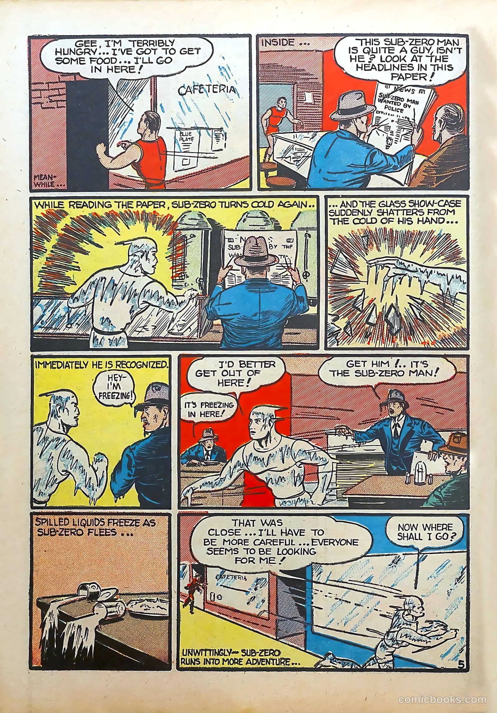 Blue Bolt #107 — page 19 of 40