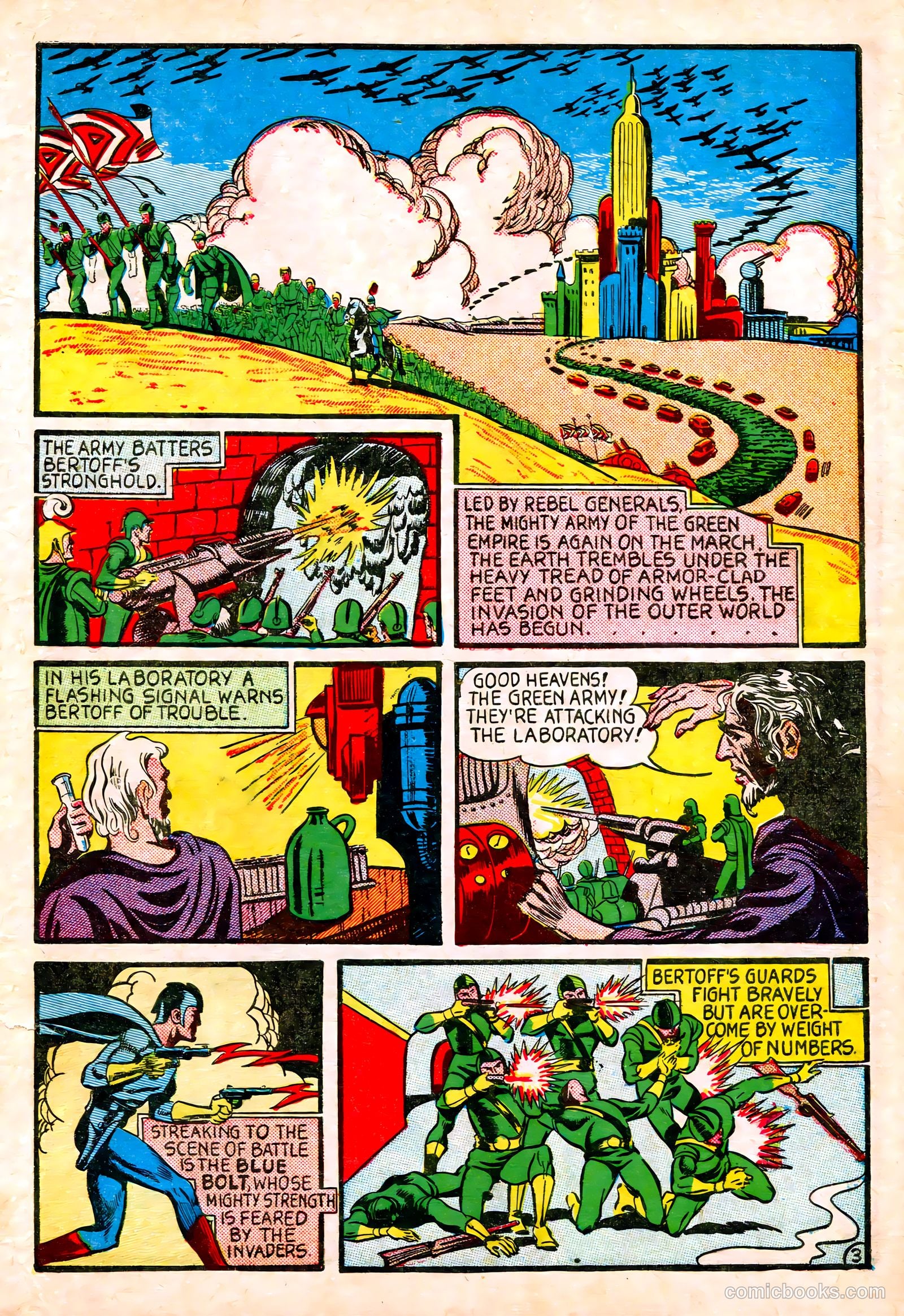 Blue Bolt #107 — page 31 of 40