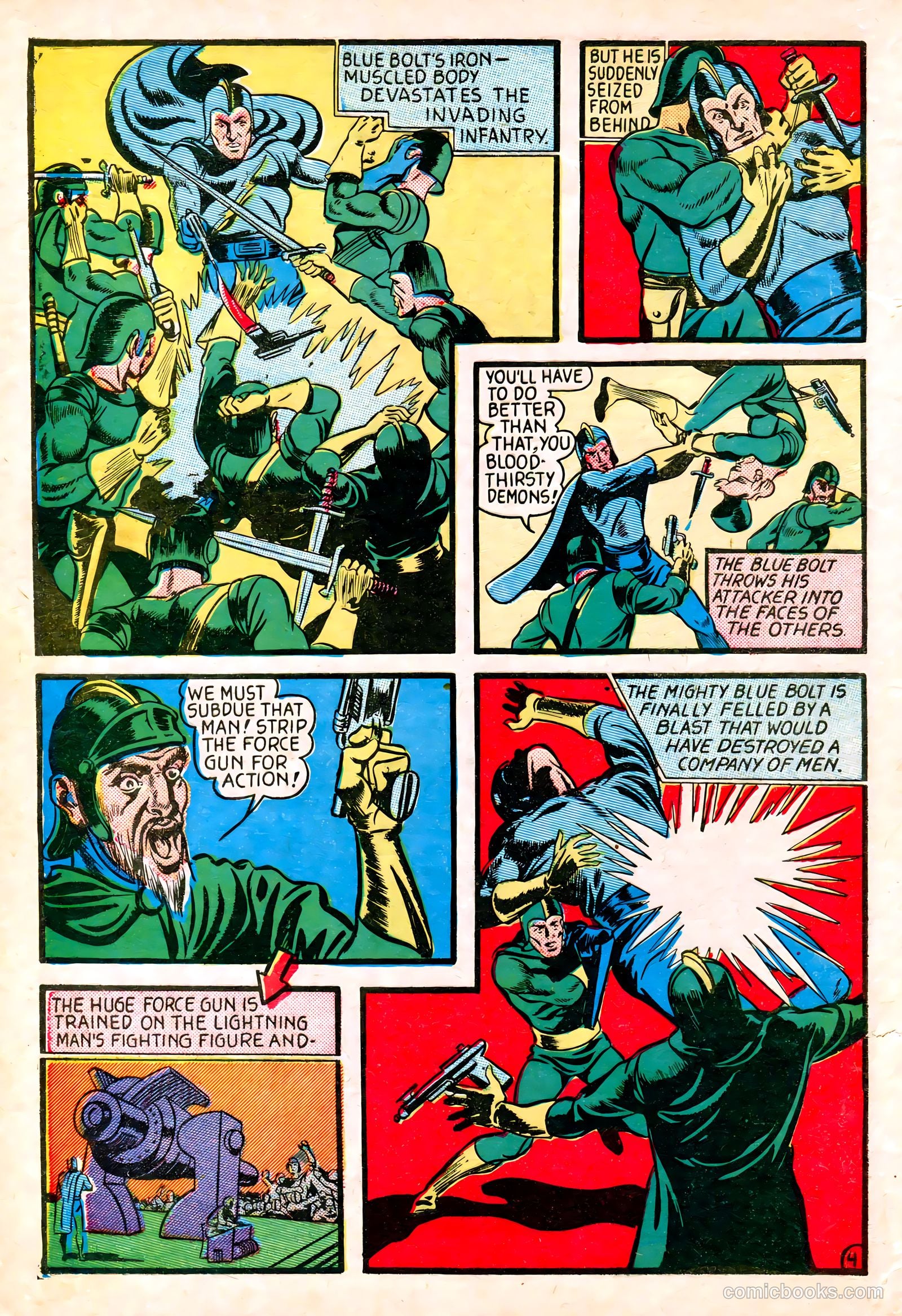 Blue Bolt #107 — page 32 of 40