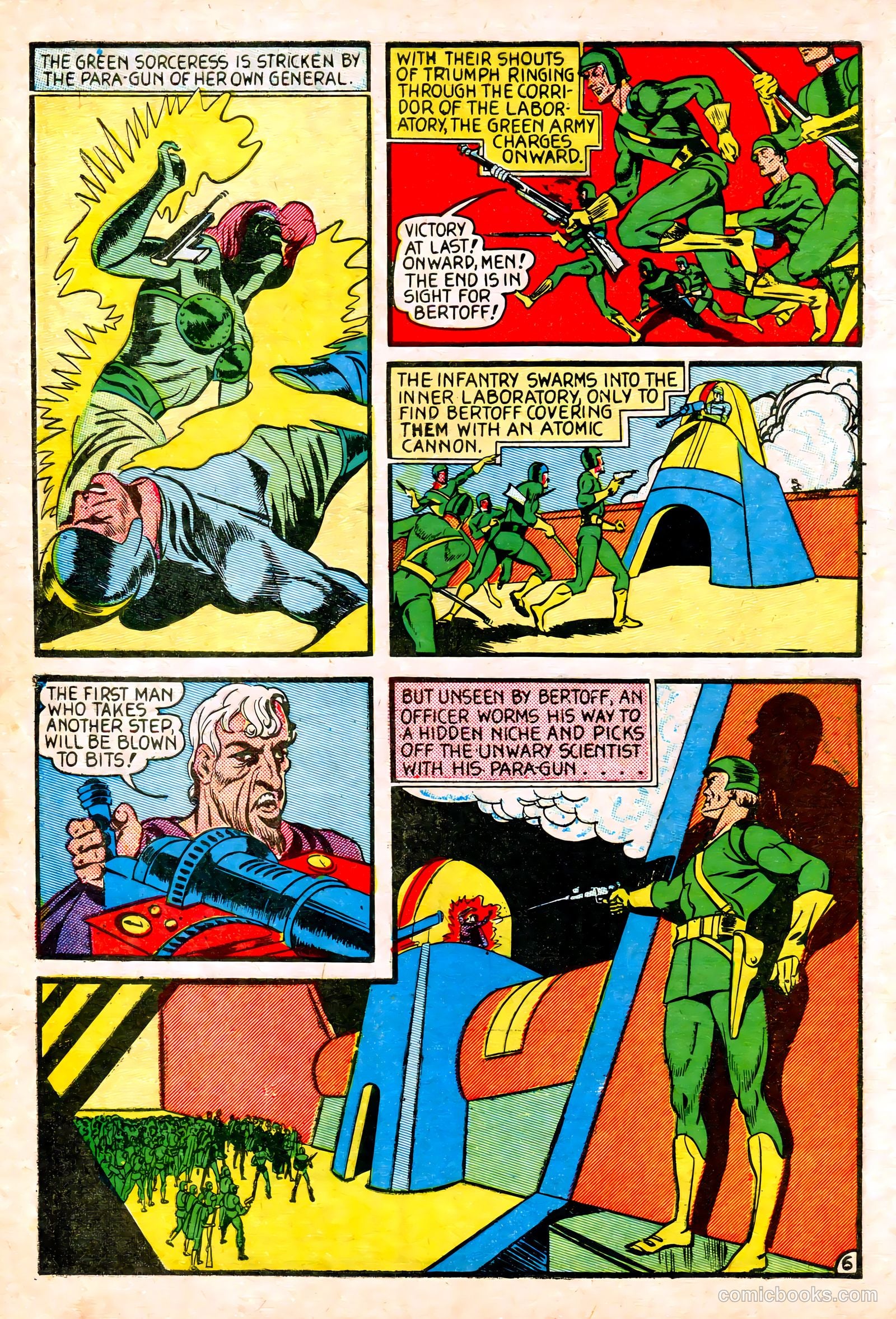 Blue Bolt #107 — page 34 of 40