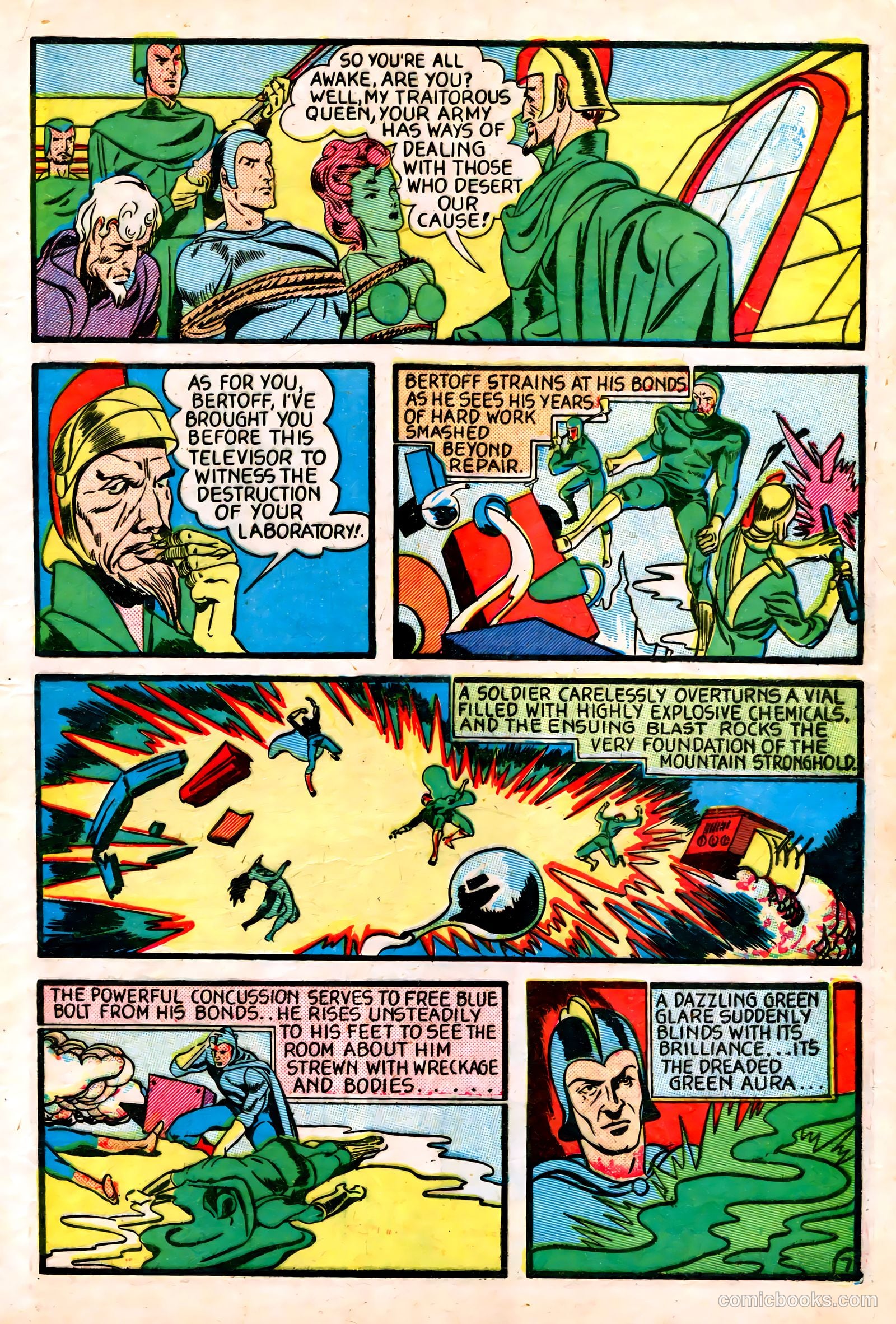 Blue Bolt #107 — page 35 of 40