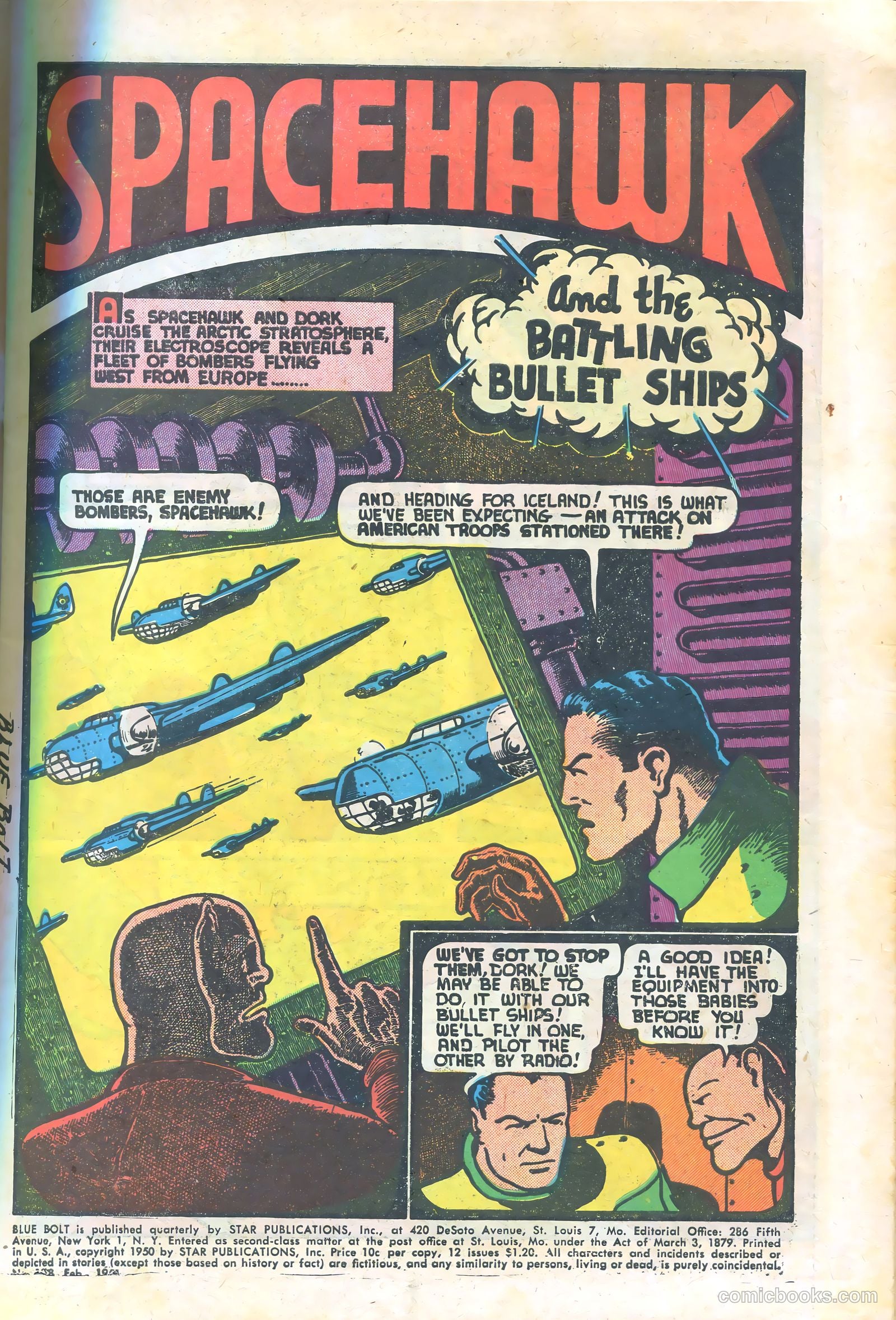 Blue Bolt #108 — page 3 of 36
