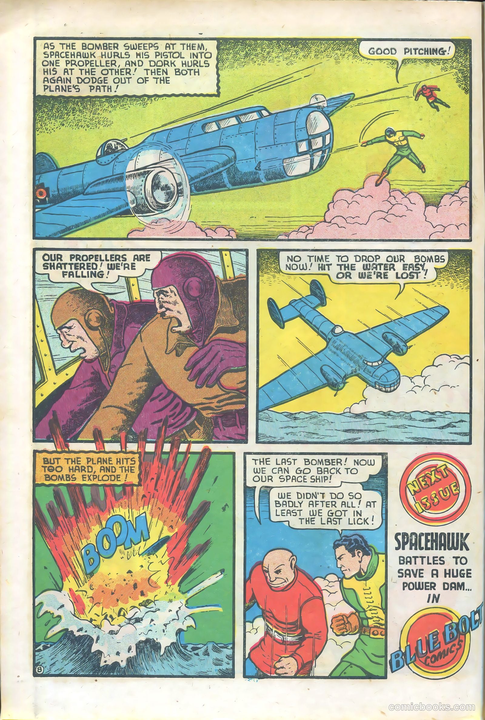 Blue Bolt #108 — page 10 of 36