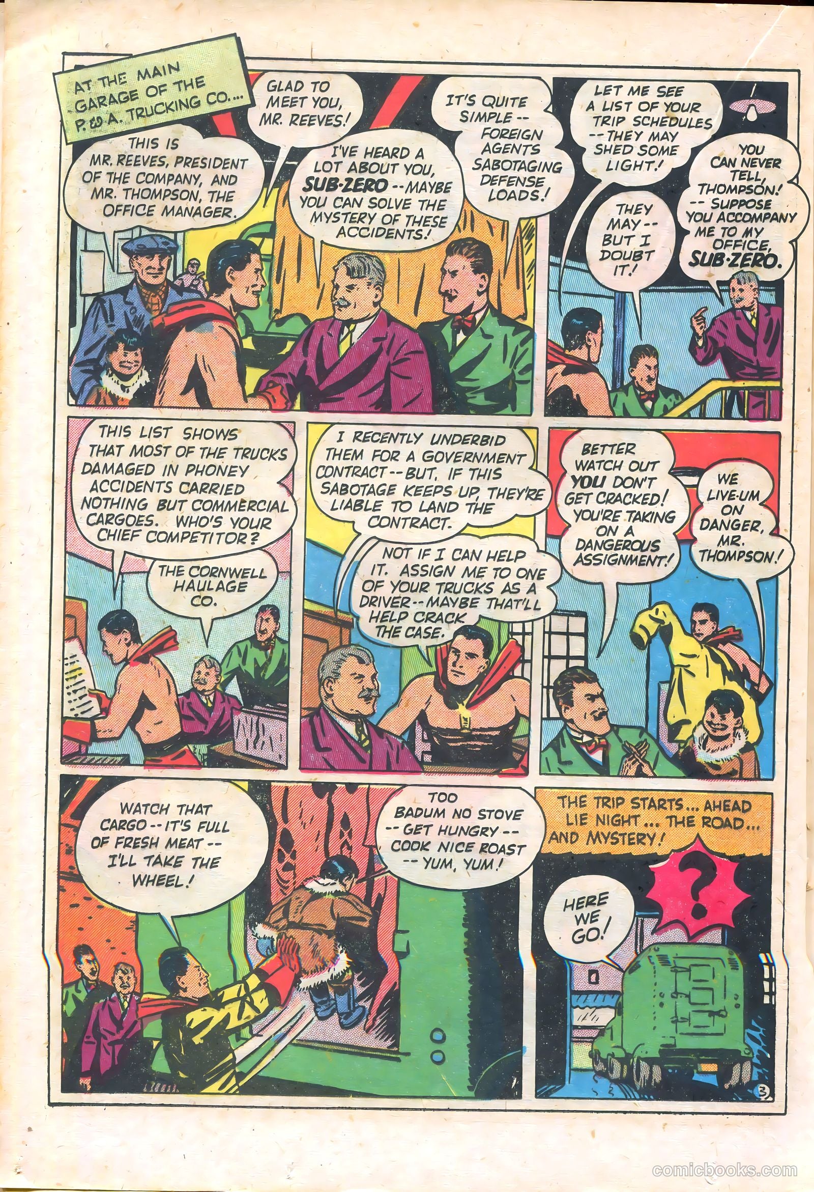 Blue Bolt #108 — page 20 of 36