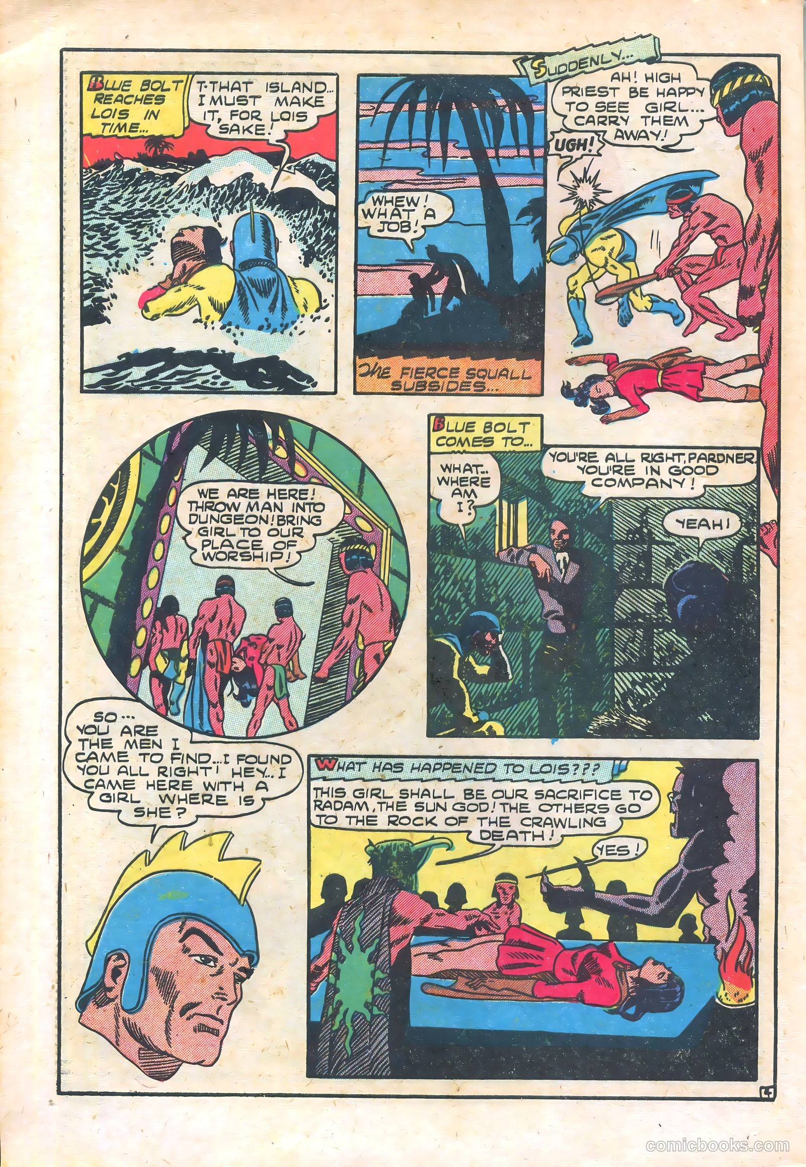 Blue Bolt #108 — page 28 of 36
