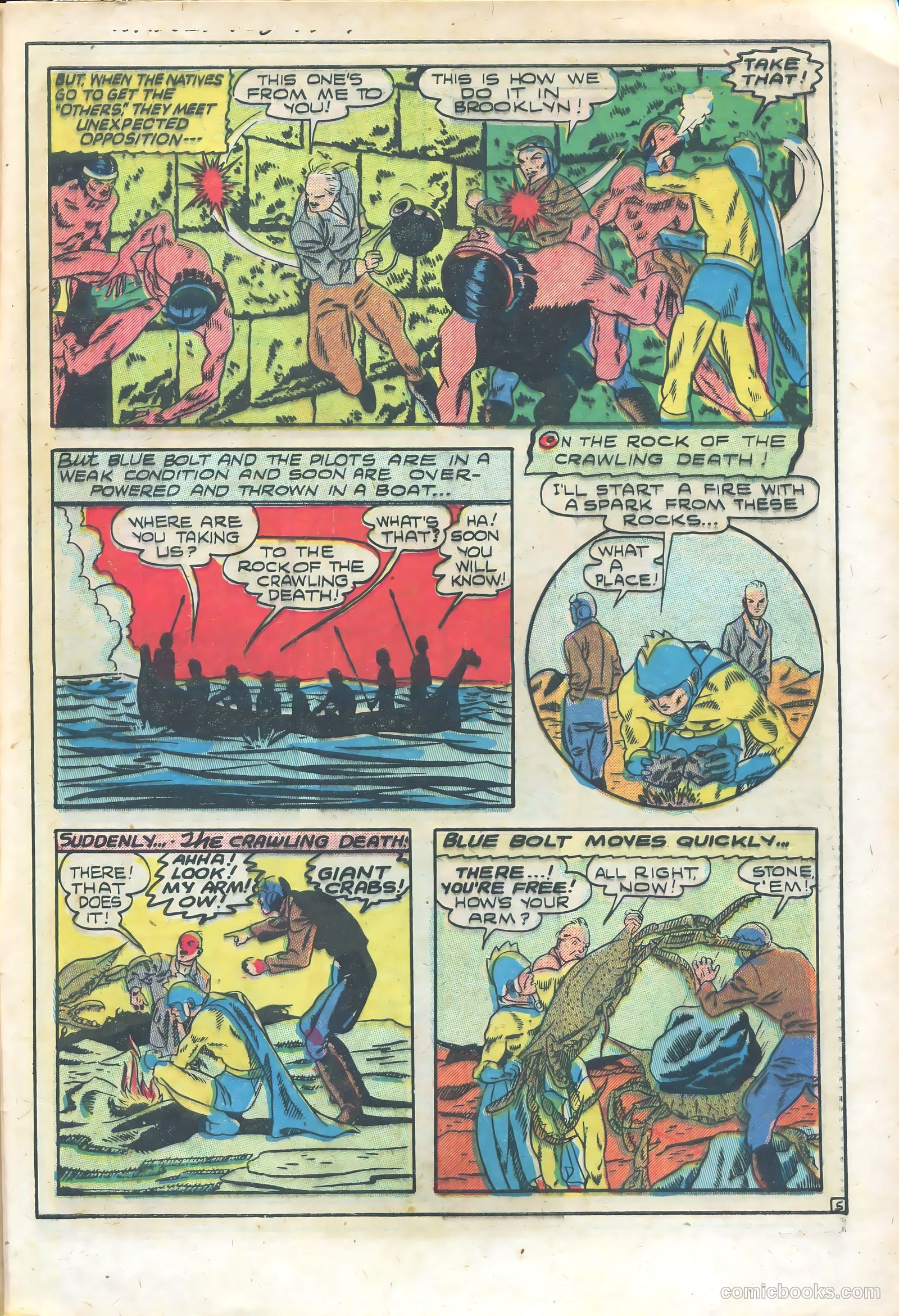 Blue Bolt #108 — page 29 of 36