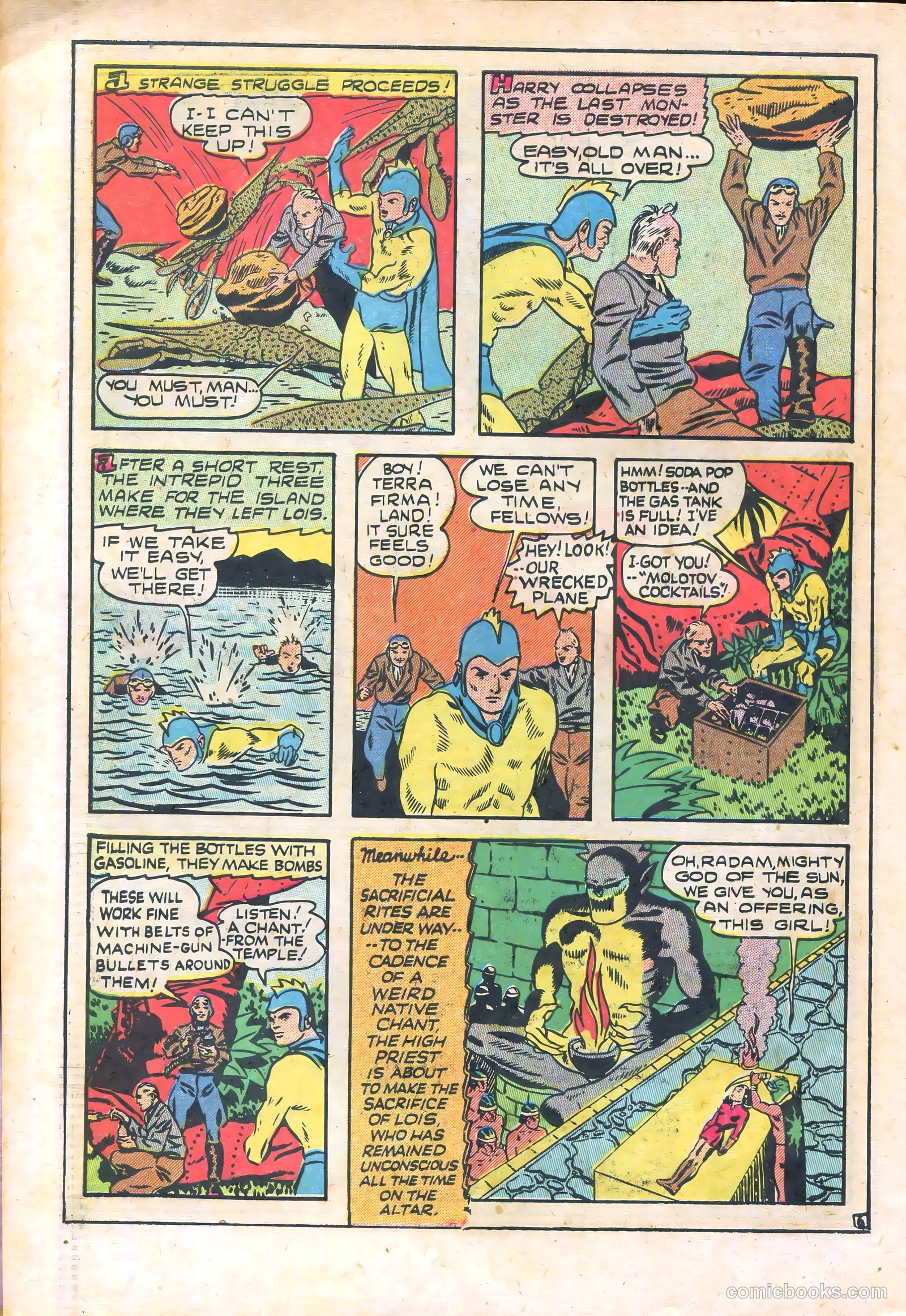 Blue Bolt #108 — page 30 of 36