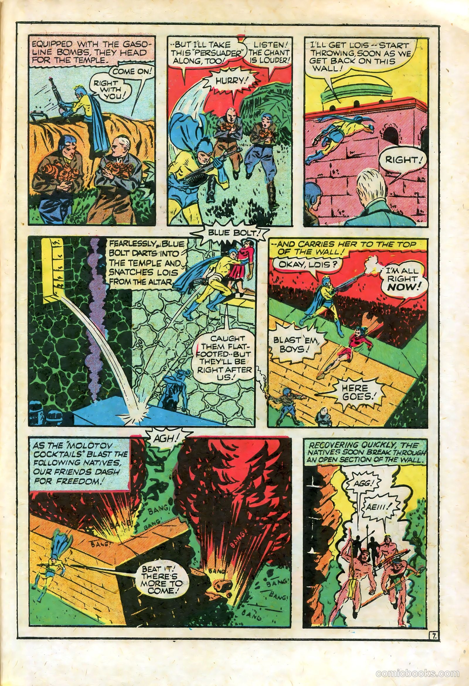 Blue Bolt #108 — page 31 of 36