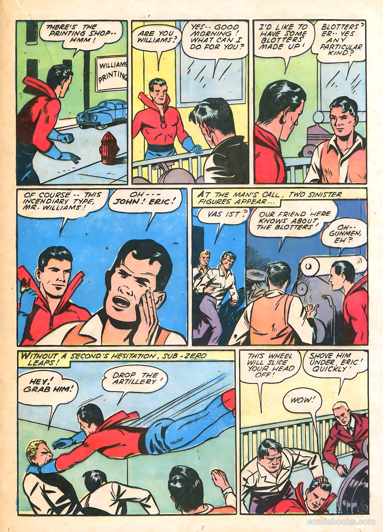 Blue Bolt #109 — page 22 of 34