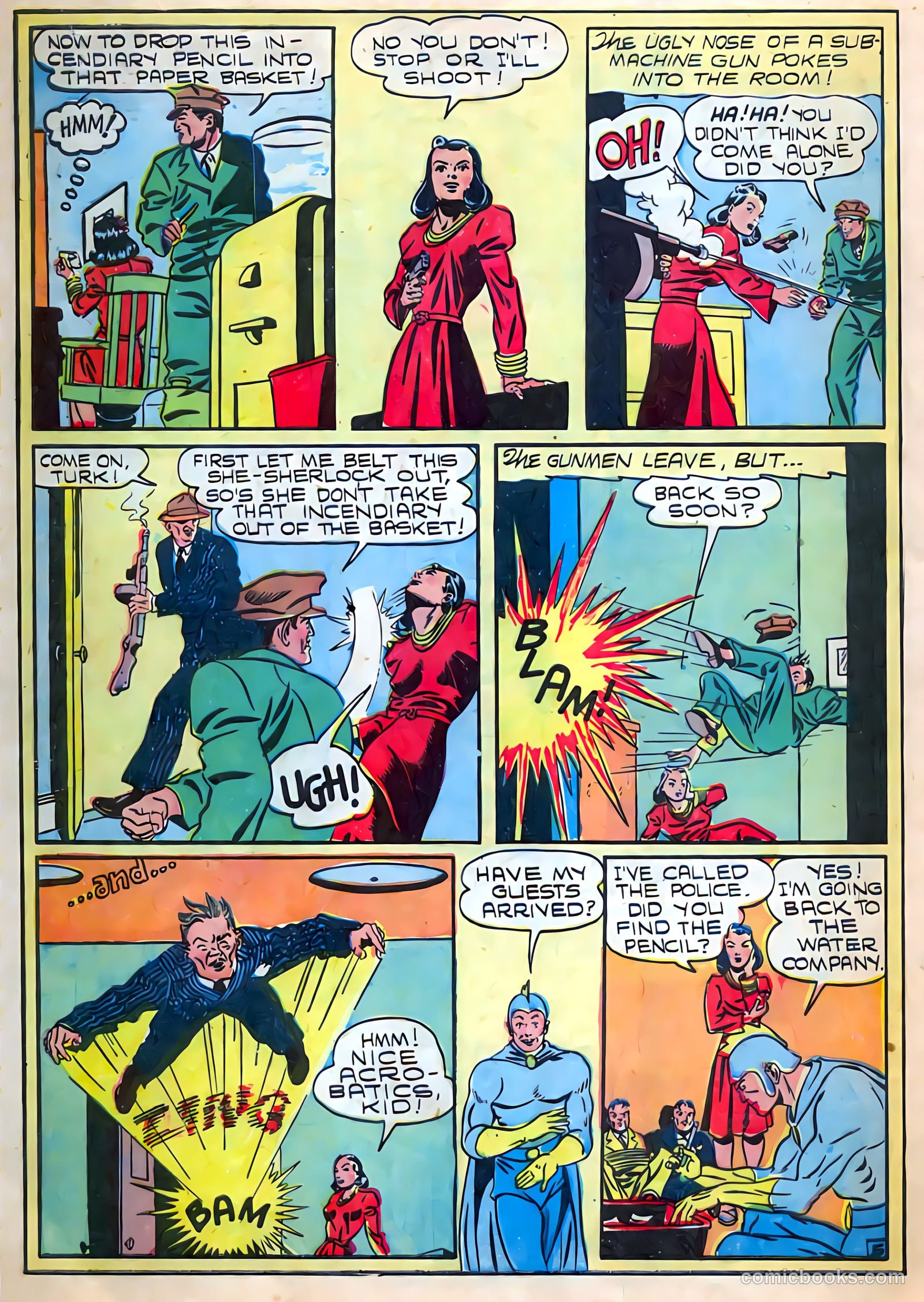 Blue Bolt #109 — page 30 of 34