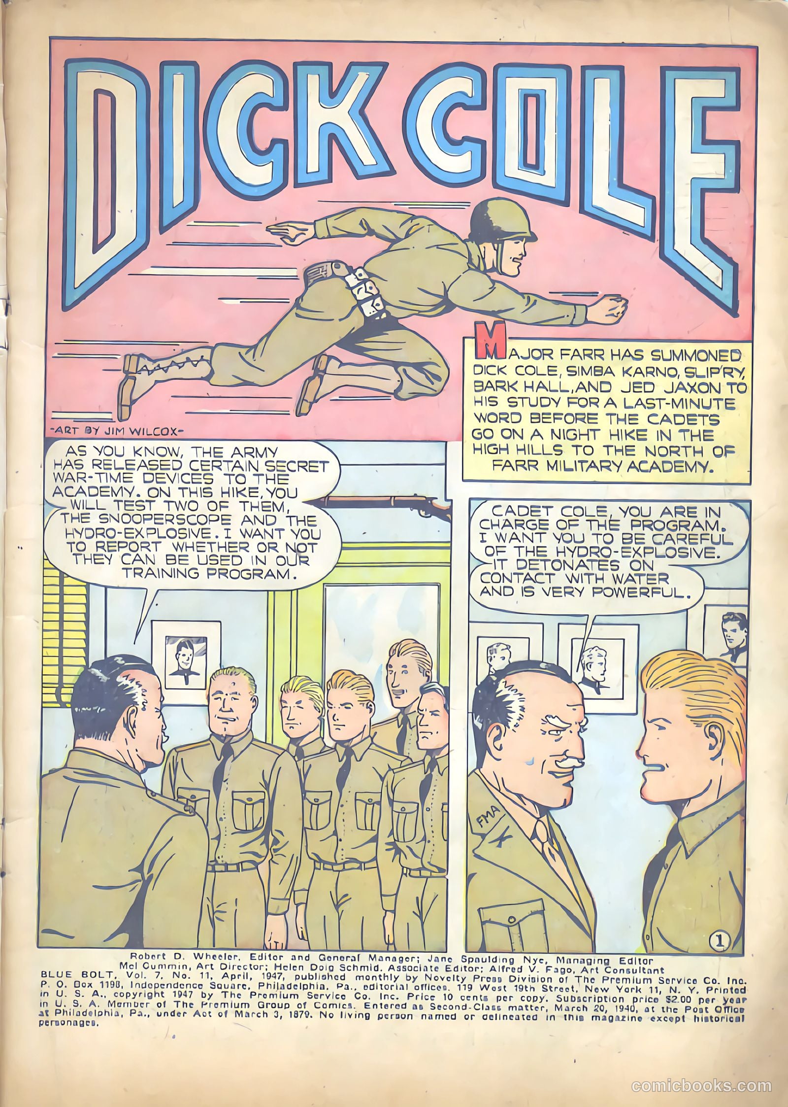 Blue Bolt #11 — page 3 of 52