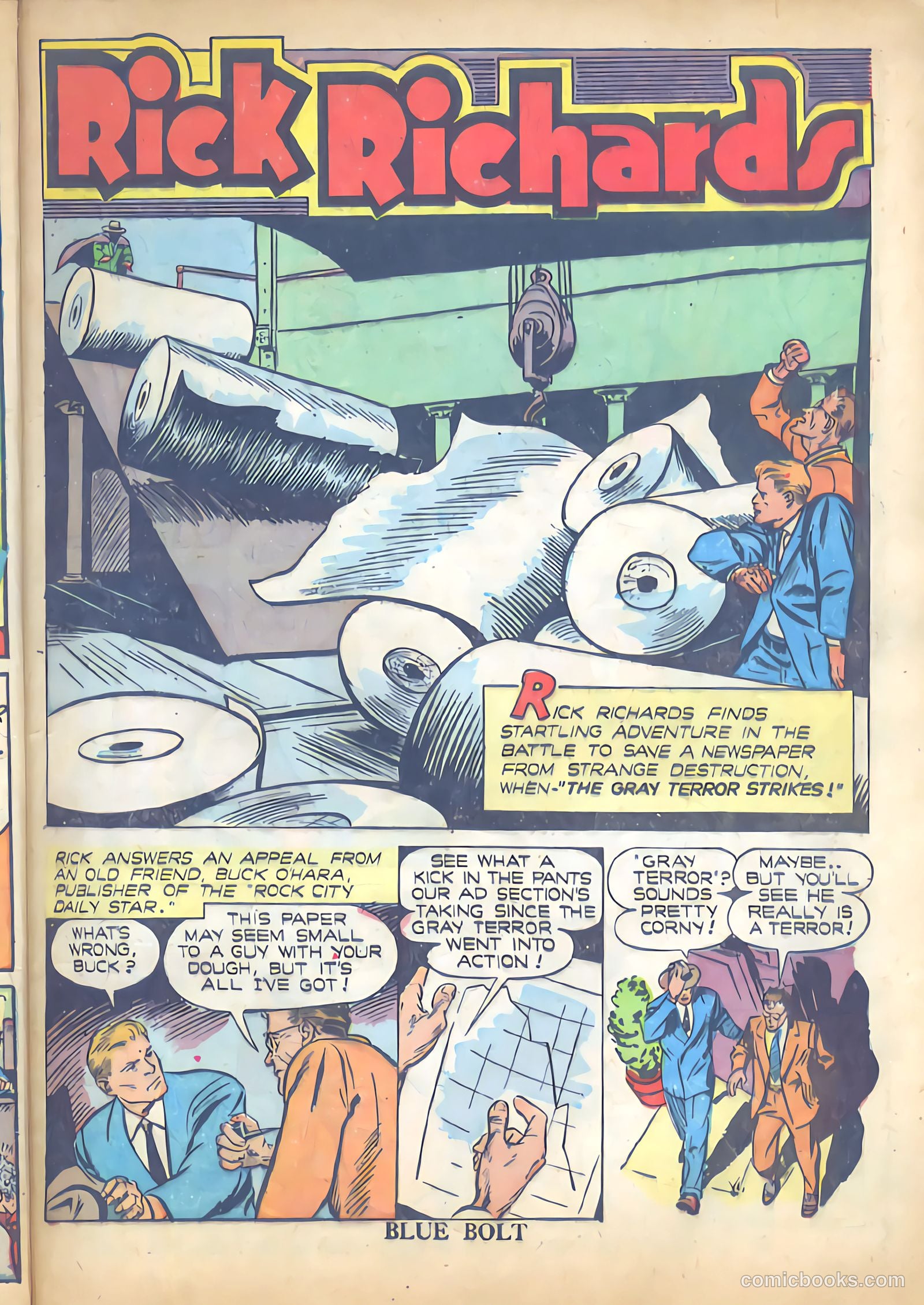 Blue Bolt #11 — page 13 of 52