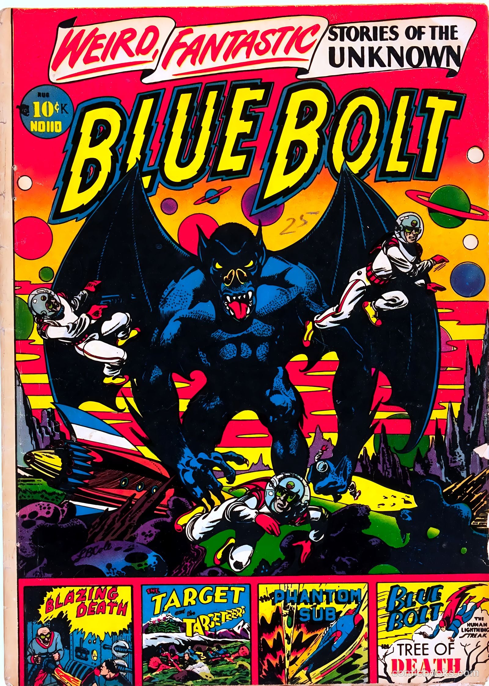 Blue Bolt #110 — page 1 of 33
