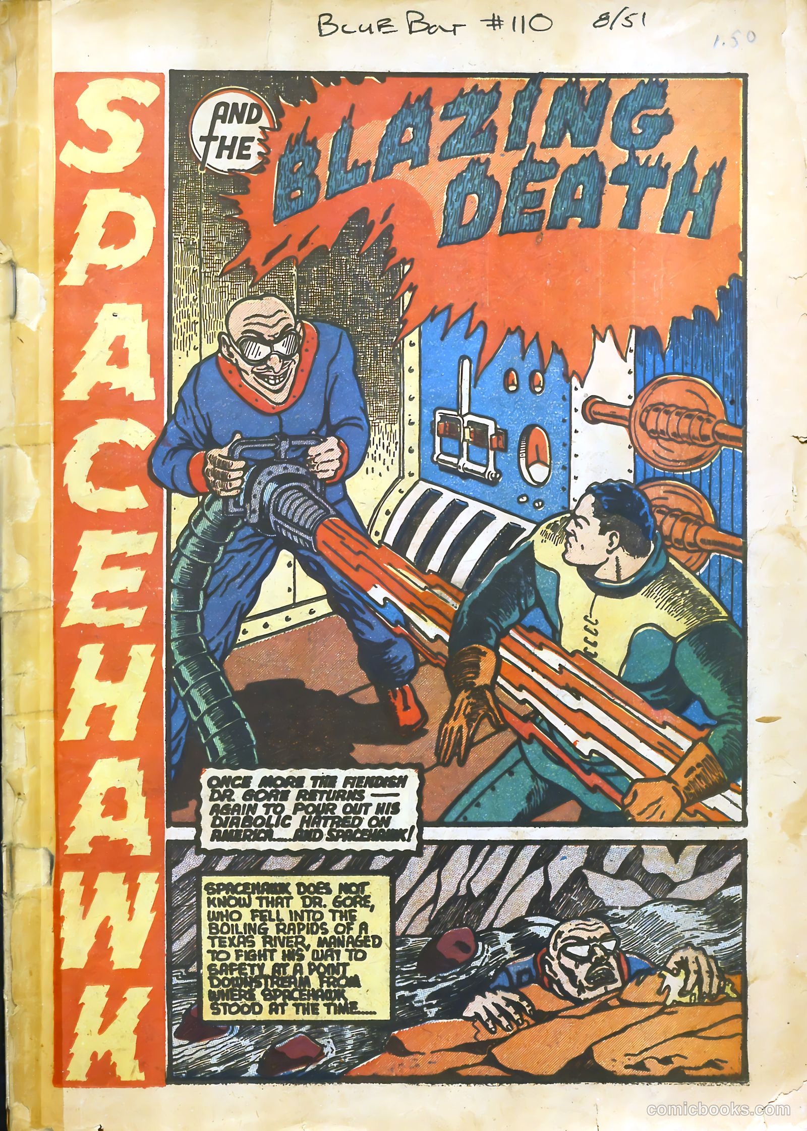 Blue Bolt #110 — page 2 of 33