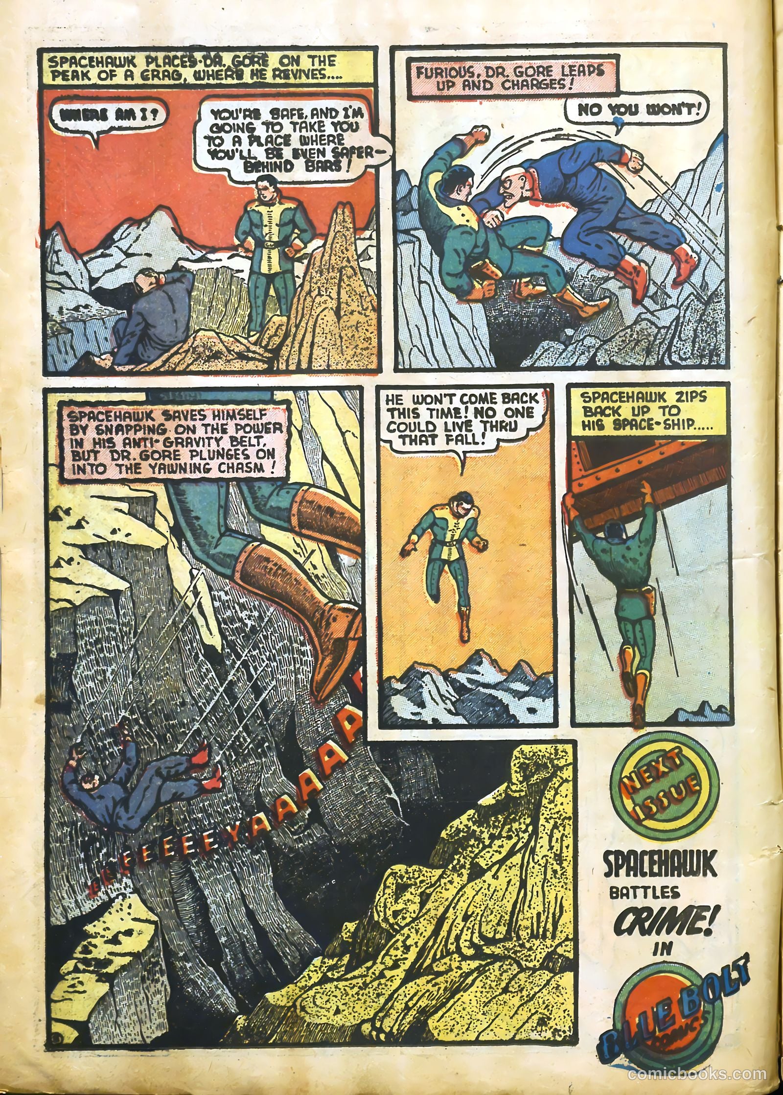 Blue Bolt #110 — page 9 of 33