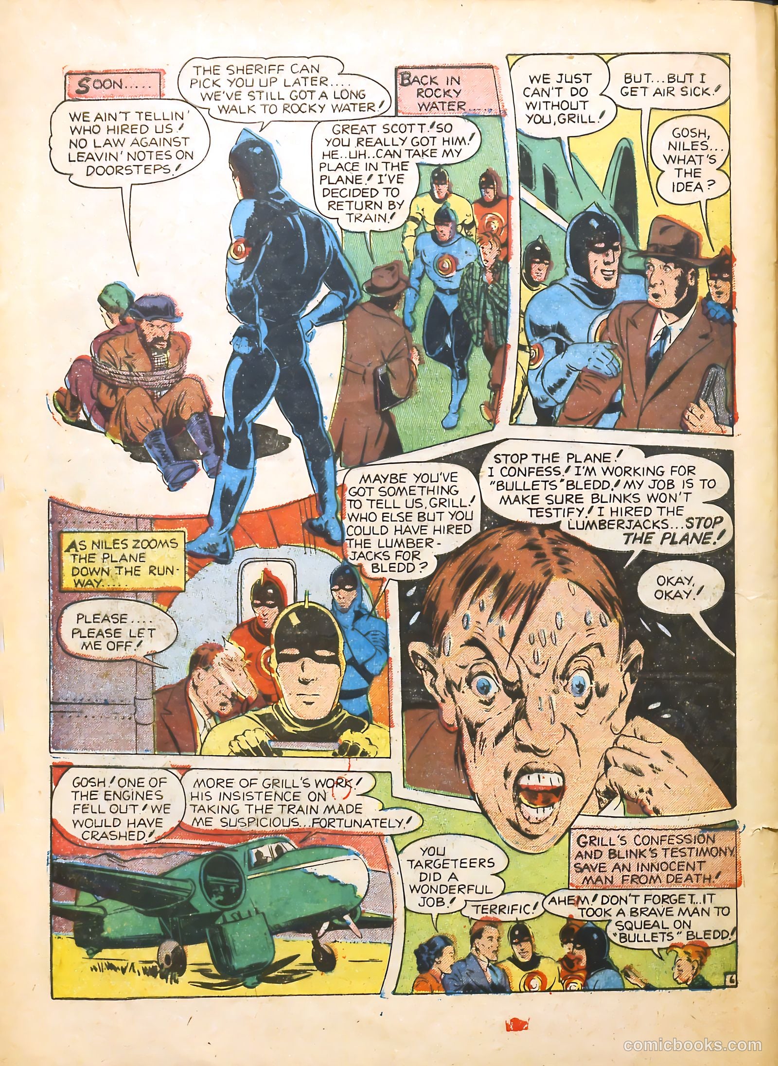 Blue Bolt #110 — page 23 of 33