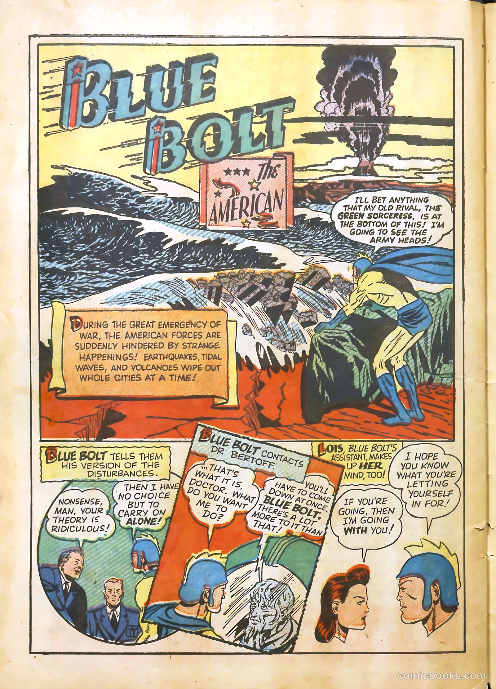 Blue Bolt #110 — page 25 of 33