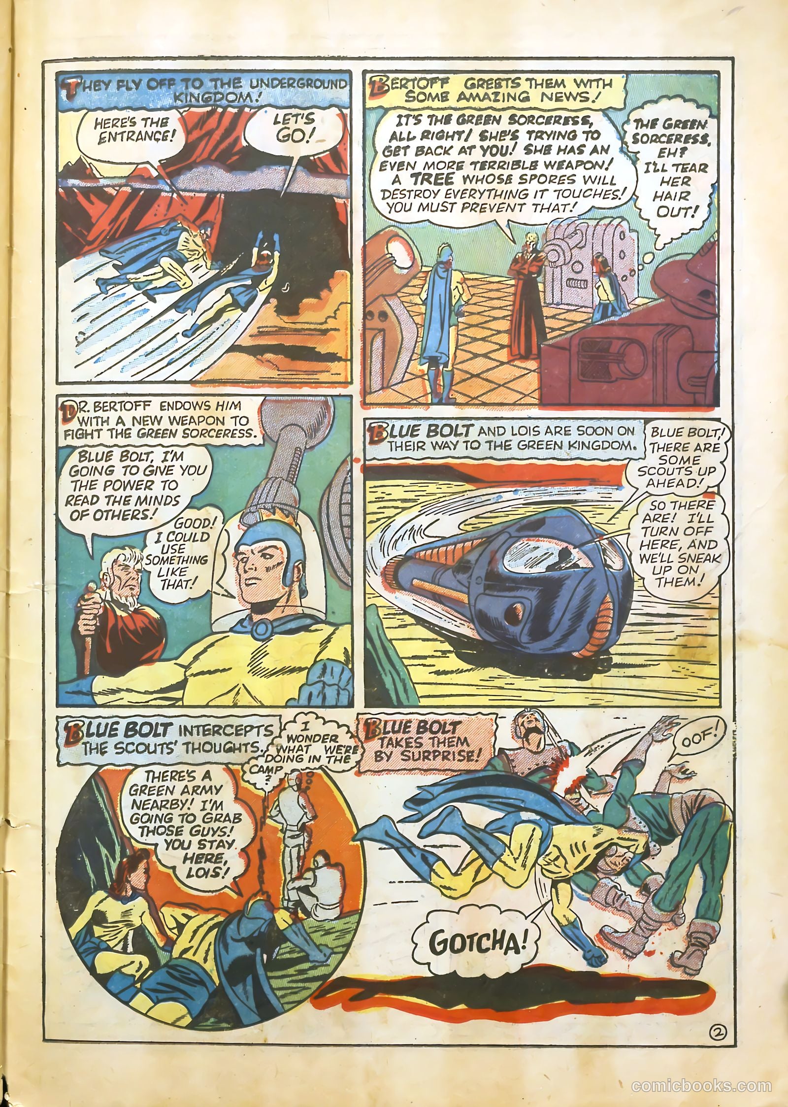 Blue Bolt #110 — page 26 of 33