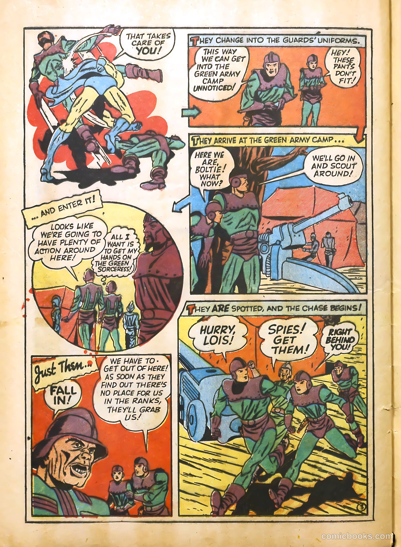 Blue Bolt #110 — page 27 of 33