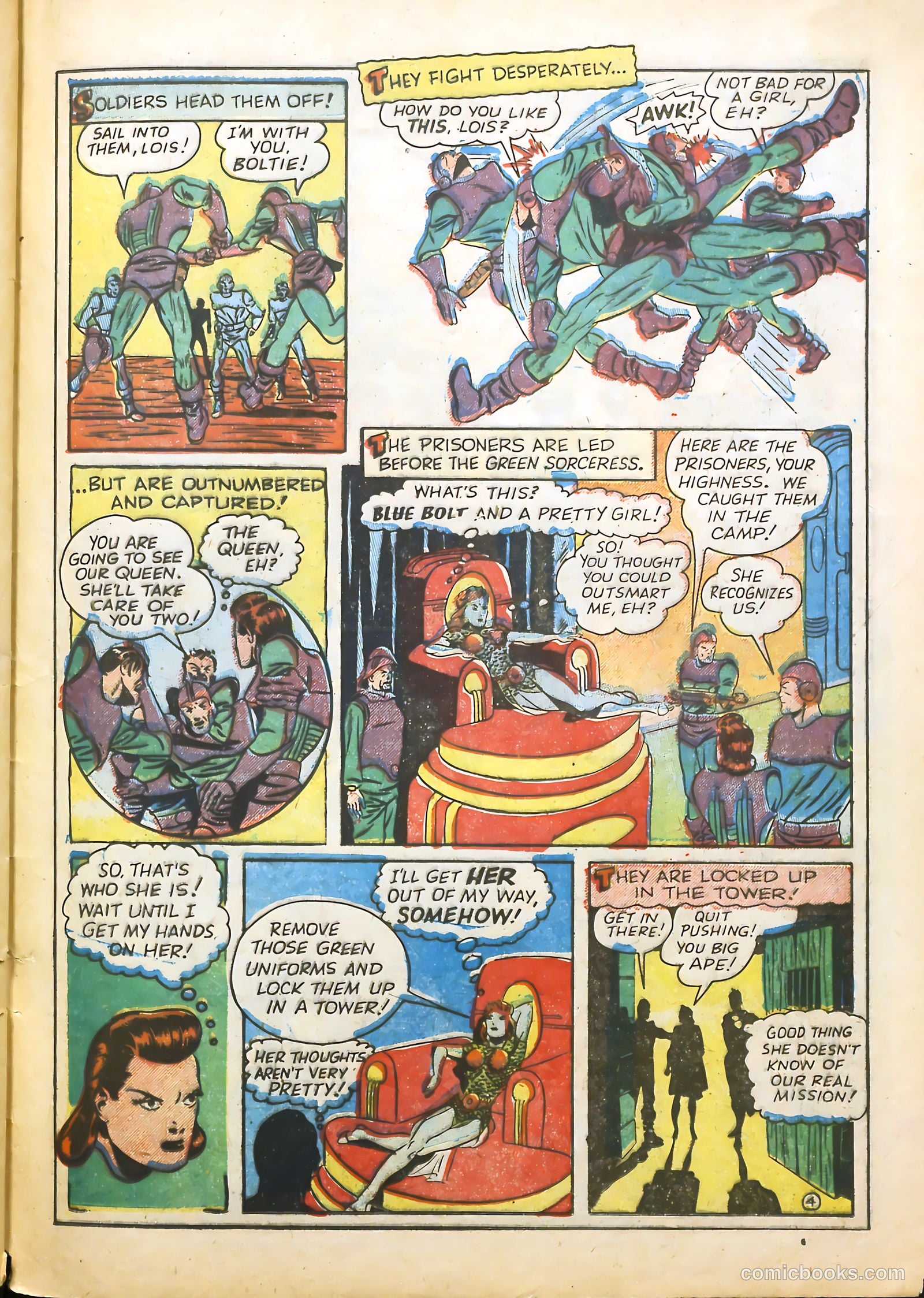 Blue Bolt #110 — page 28 of 33