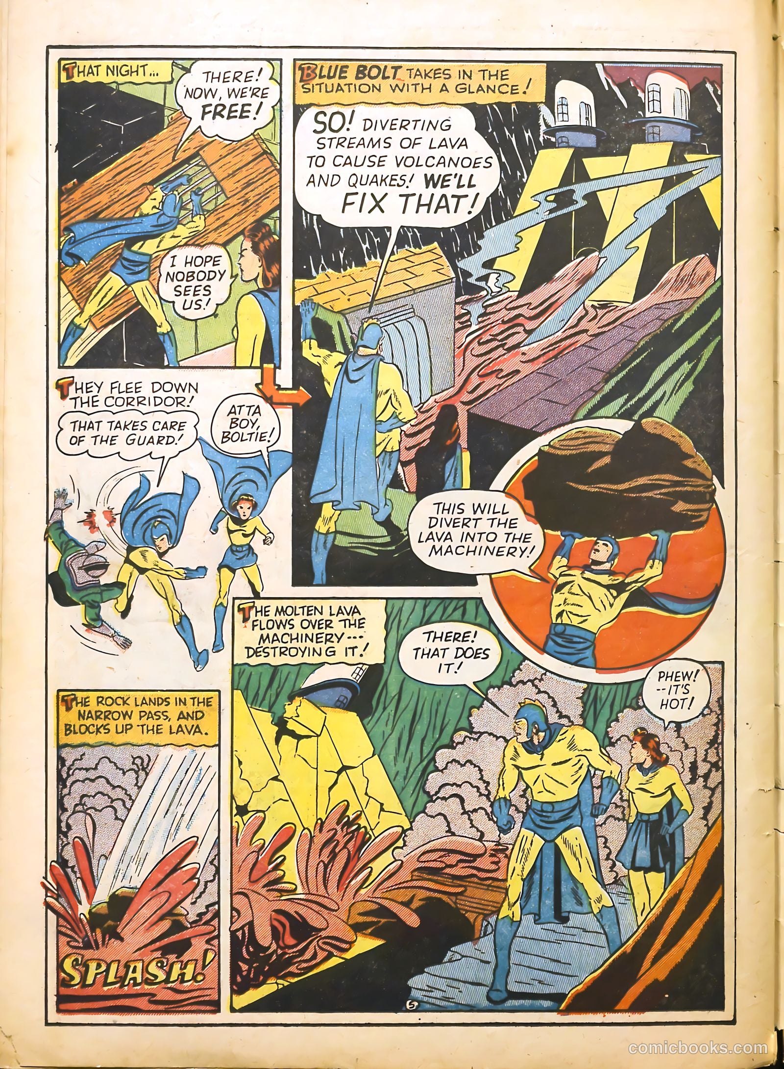 Blue Bolt #110 — page 29 of 33