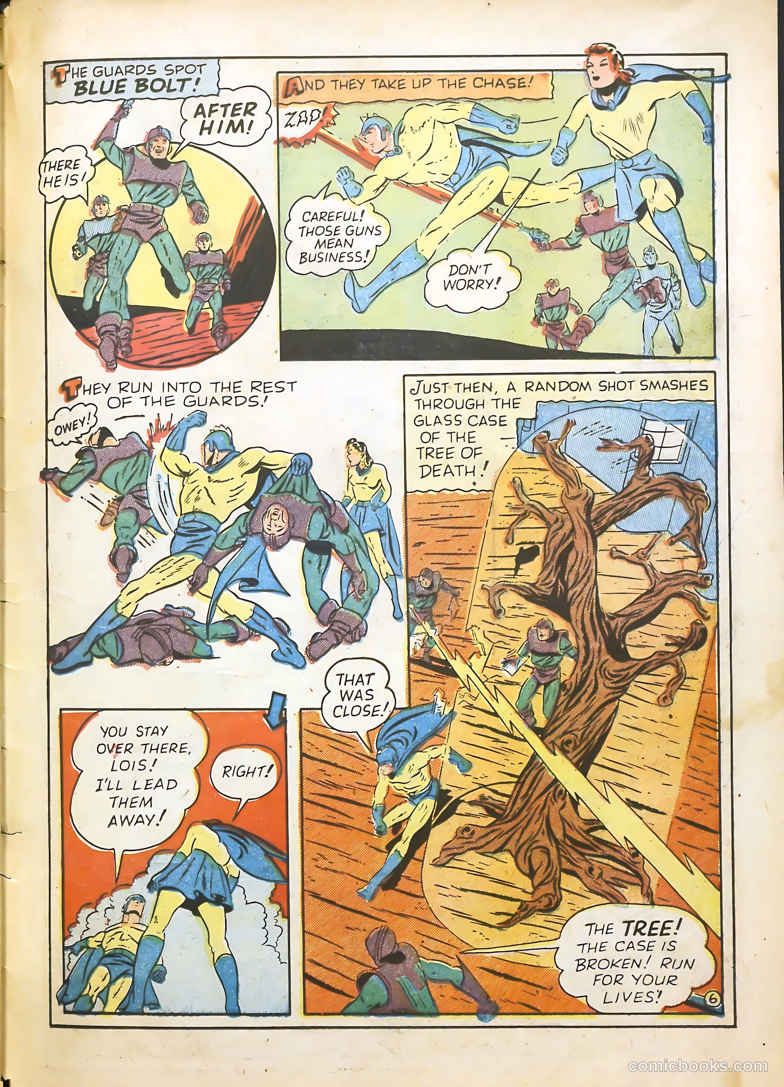 Blue Bolt #110 — page 30 of 33