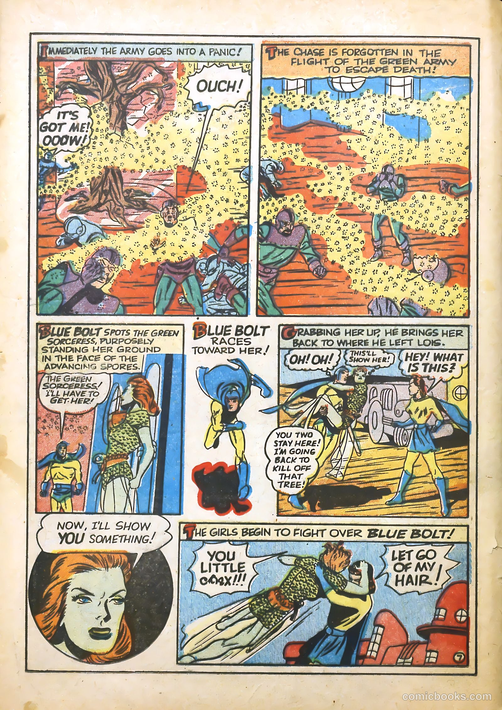 Blue Bolt #110 — page 31 of 33