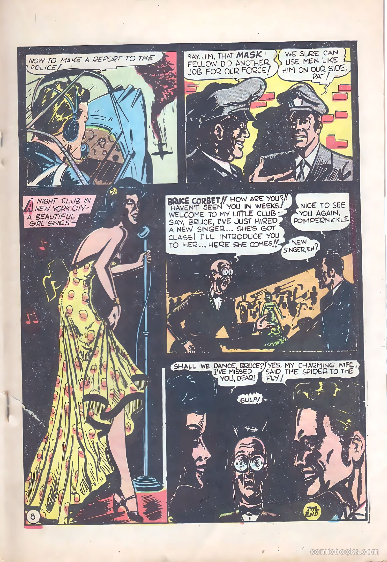 Blue Bolt #111 — page 9 of 30