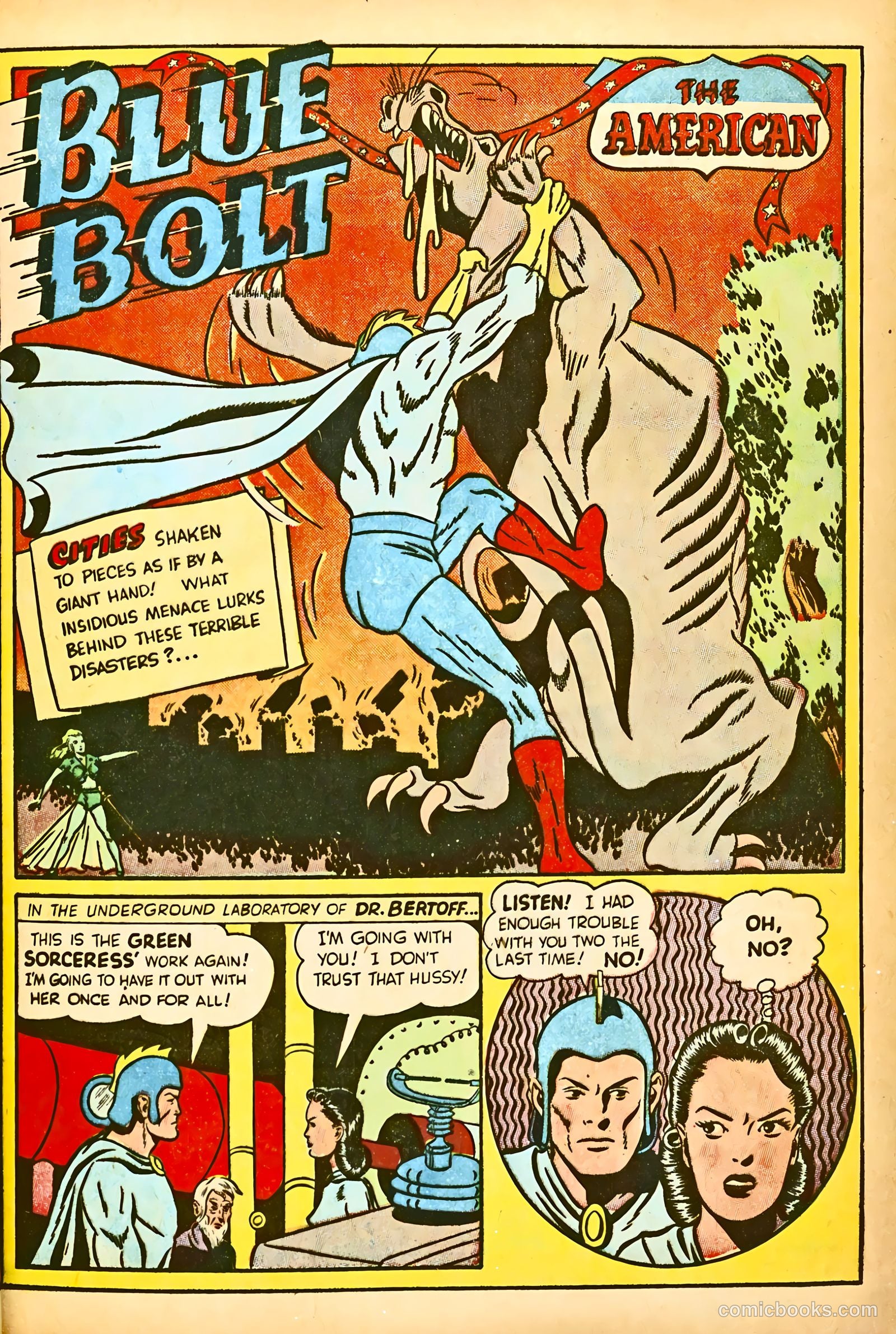 Blue Bolt #111 — page 22 of 30