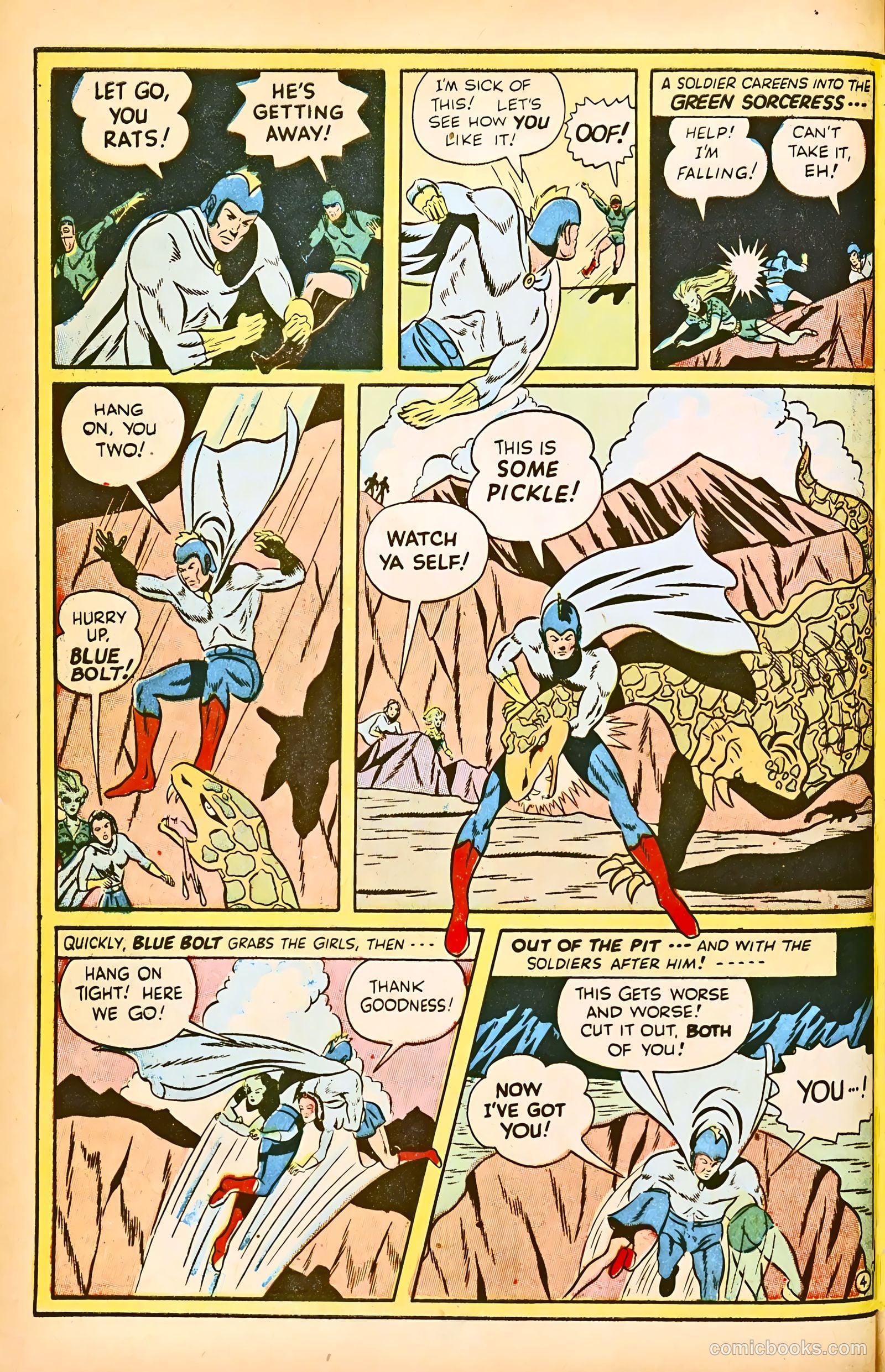 Blue Bolt #111 — page 25 of 30